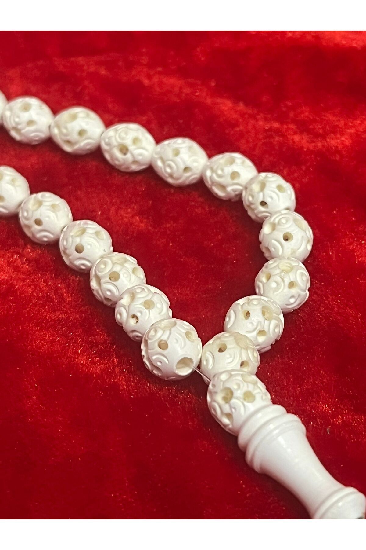 Burhan Yücel Lületaşı-Handmade custom Lullestone oval rosary 2
