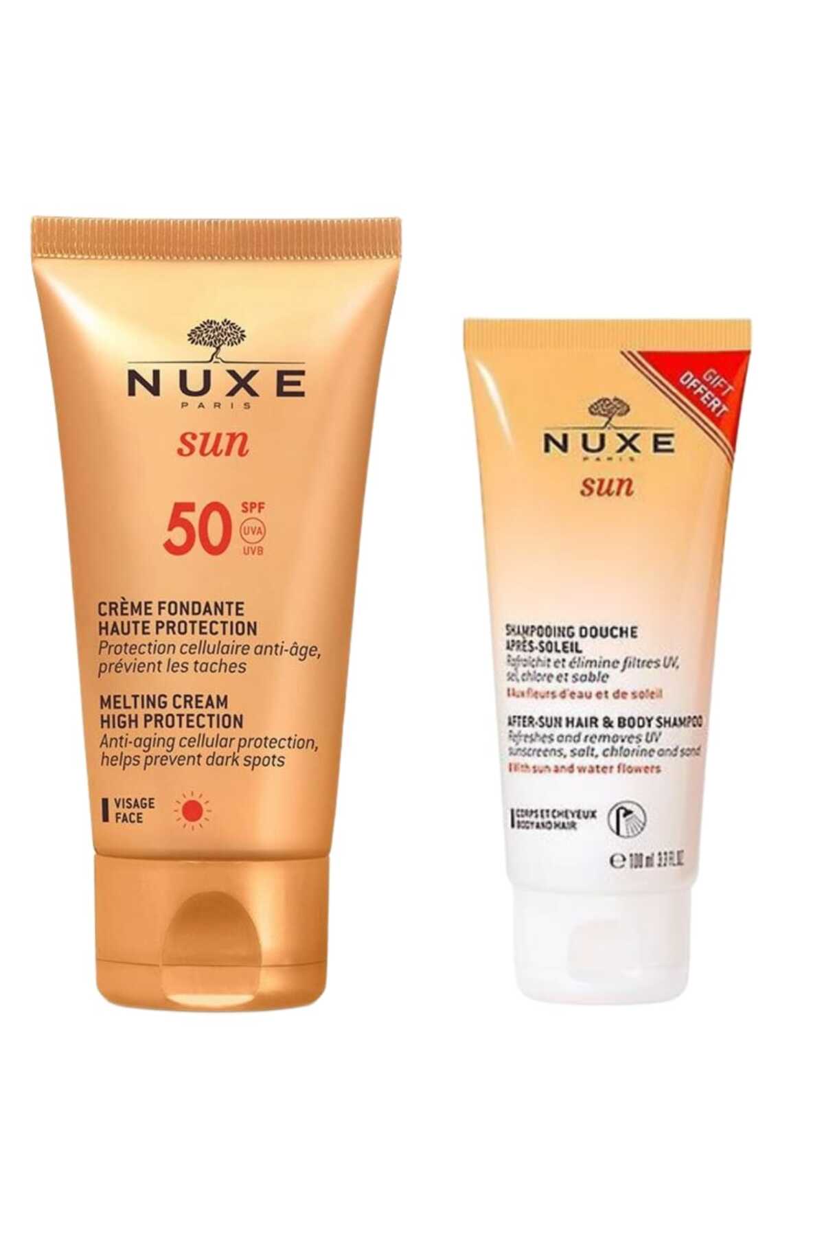 شامپو بعد از آفتاب ۱۰۰ میلی‌لیتر و کرم ضد آفتاب صورت فوندانت ویساژ با SPF 50، ۵۰ میلی‌لیتر — TYCO63786N171693164752004 — تصویر 2 از 2