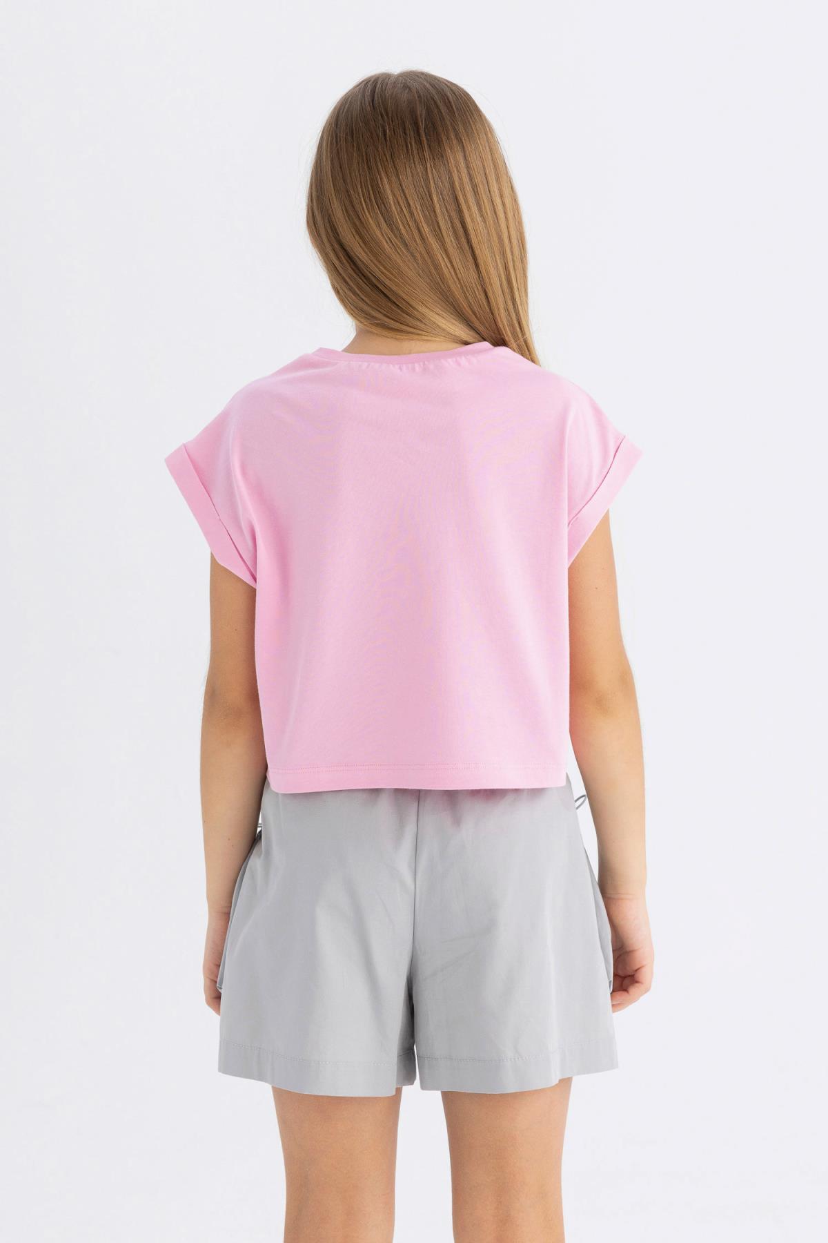 تی شرت دخترانه دفاکتو | C6040A824SM Defacto - Image 6