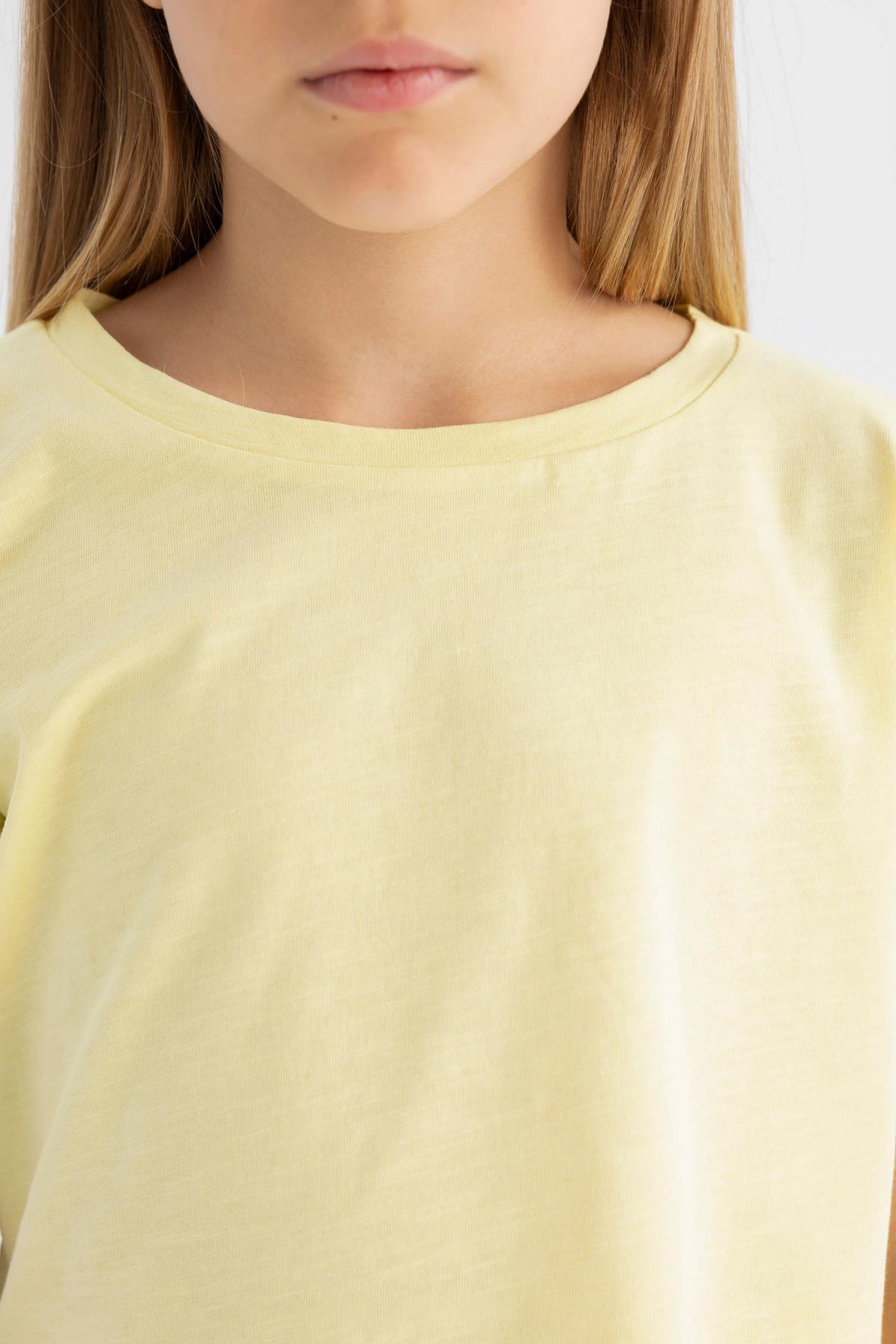 تی شرت دخترانه دفاکتو | C4511A824SM Defacto - Image 5