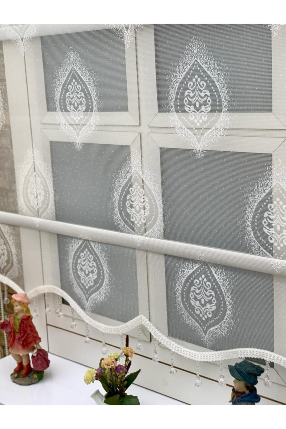 New Season 1st Quality Beaded Double Mechanism Zebra Roller Blind - 3572