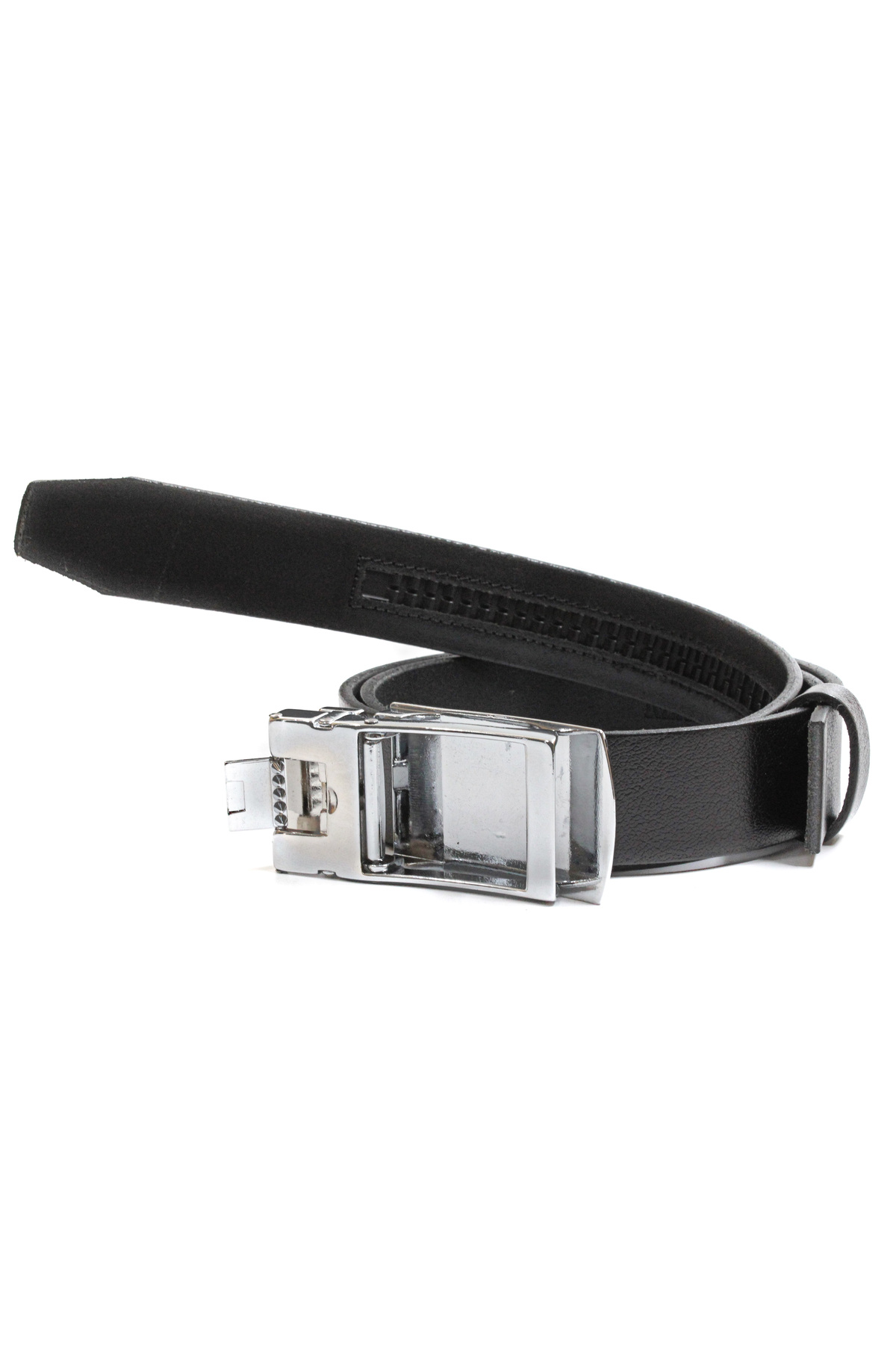 کمربند مردانه مشکی Pino44 | PİNOTOCEKME اورجینال - تصویر 2