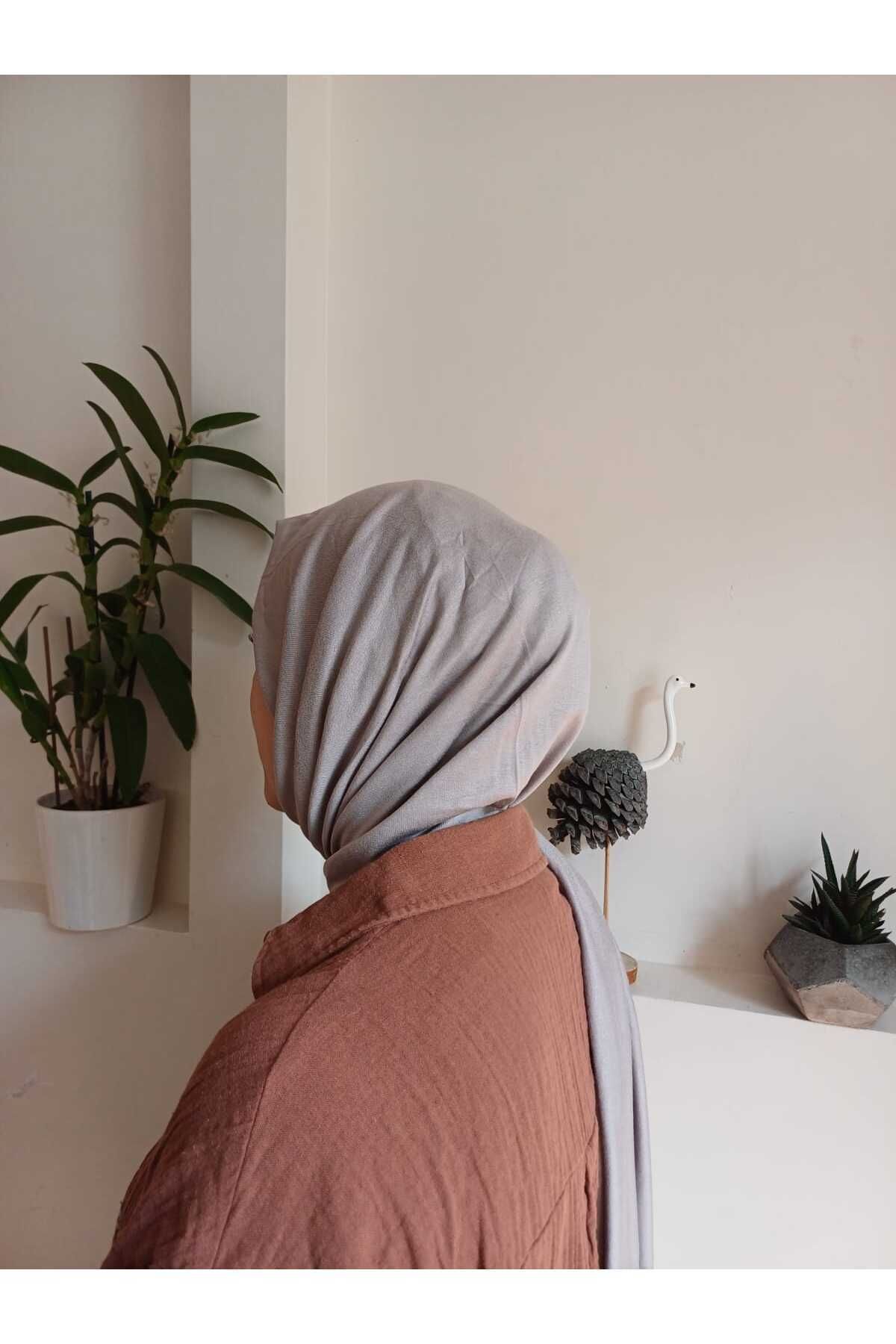 شال خاکستری زنانه شانه اورجینال Mooncorn