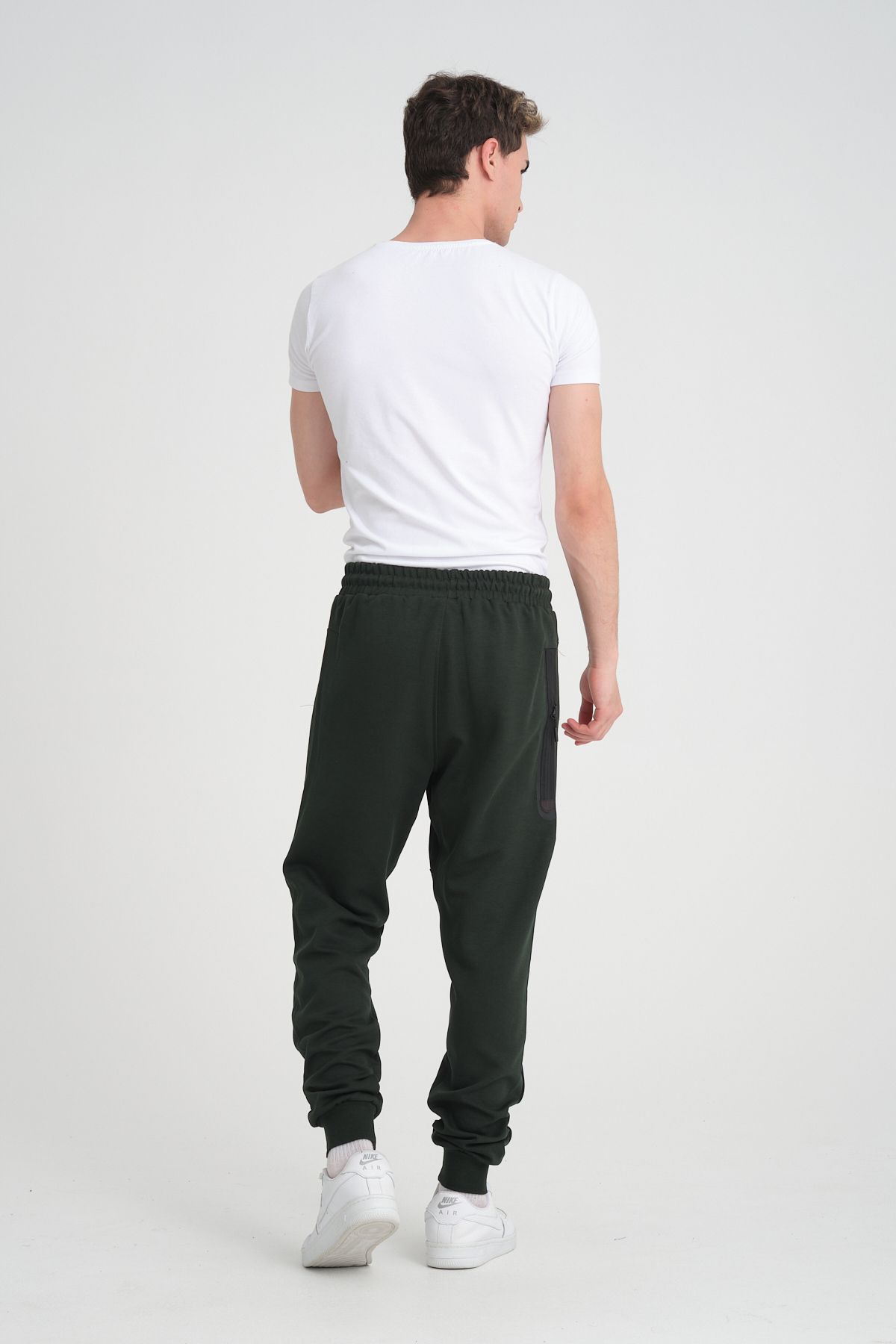 Tech Fleece Double Face Eşofman Alt Zümrüt