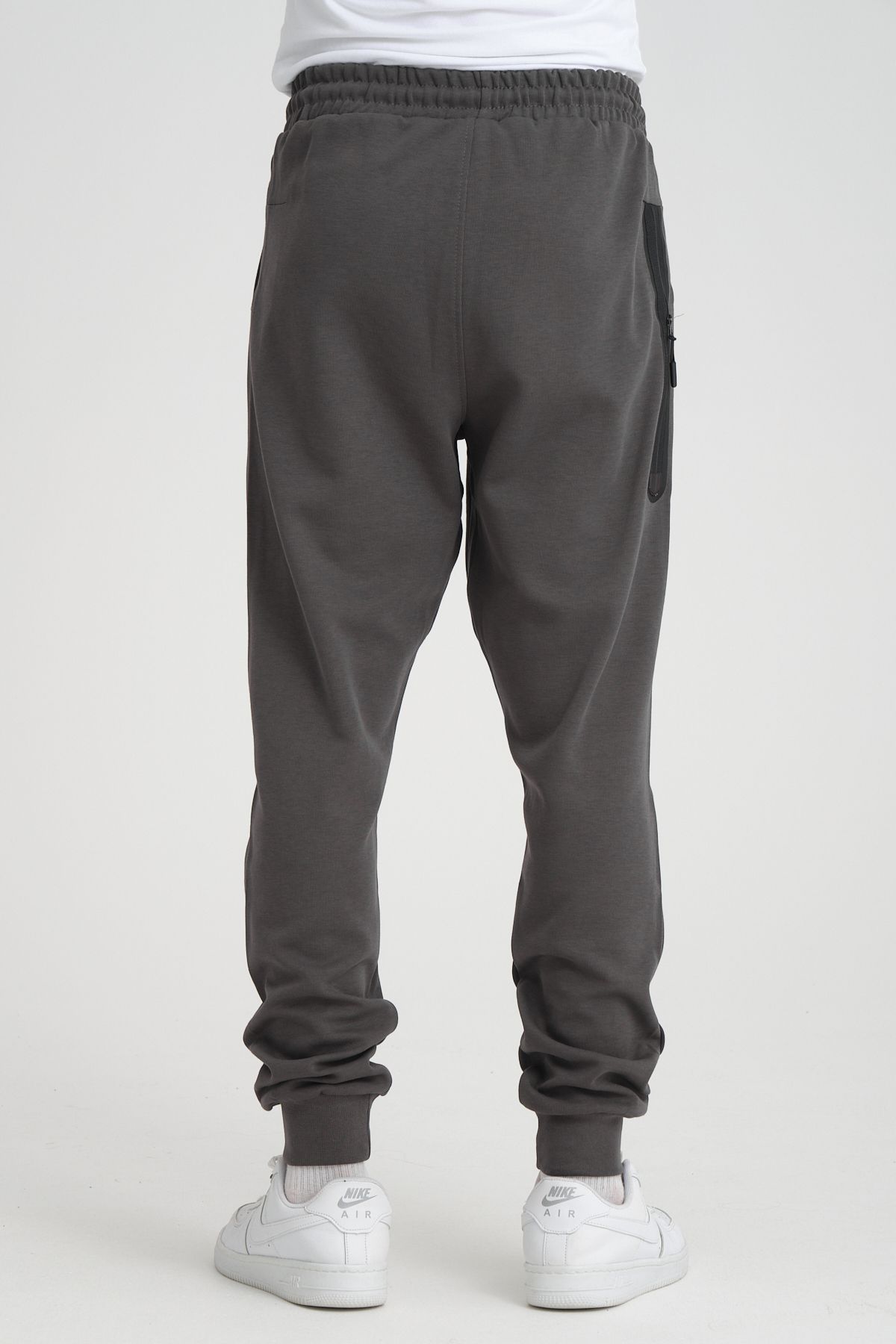 Tech Fleece Double Face Eşofman Alt Füme