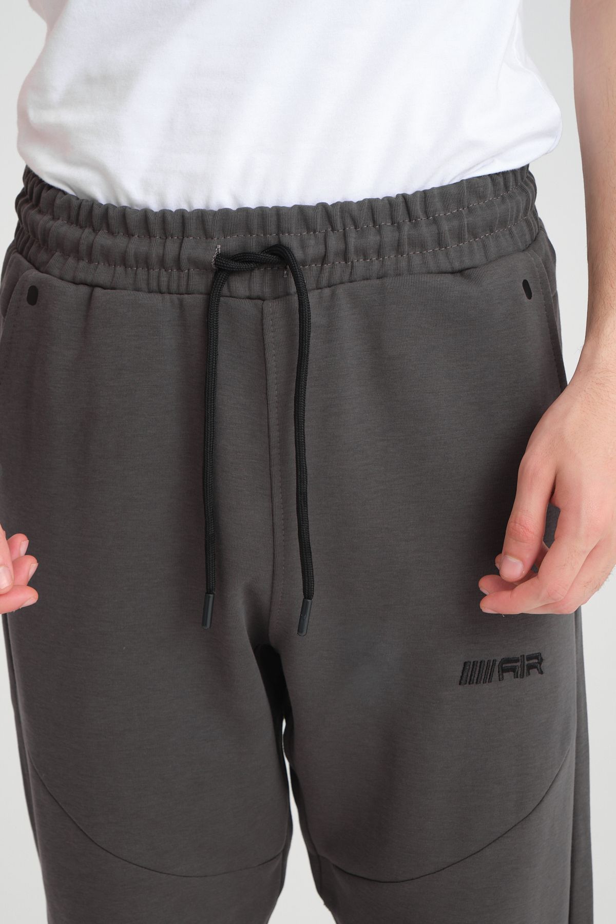 Tech Fleece Double Face Eşofman Alt Füme