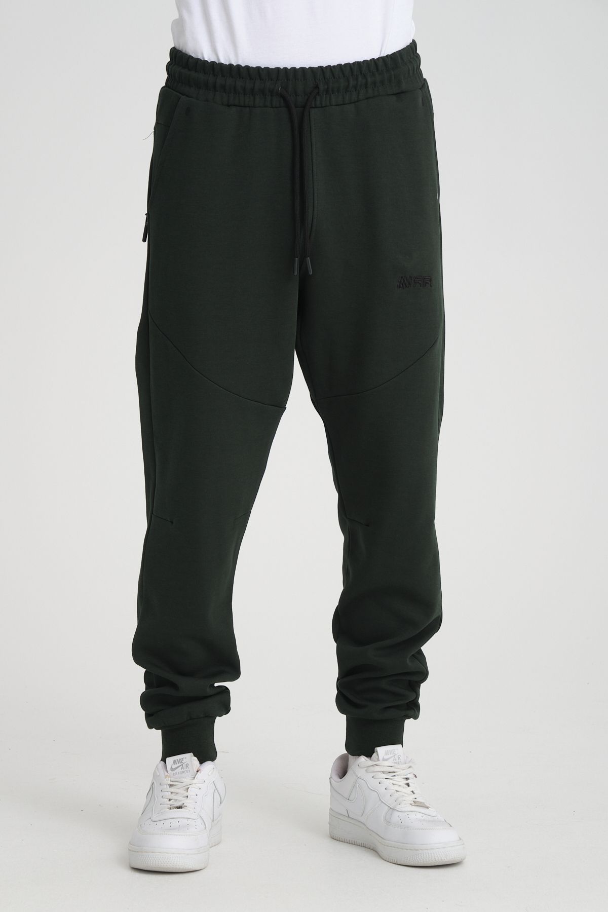 Tech Fleece Double Face Eşofman Alt Zümrüt