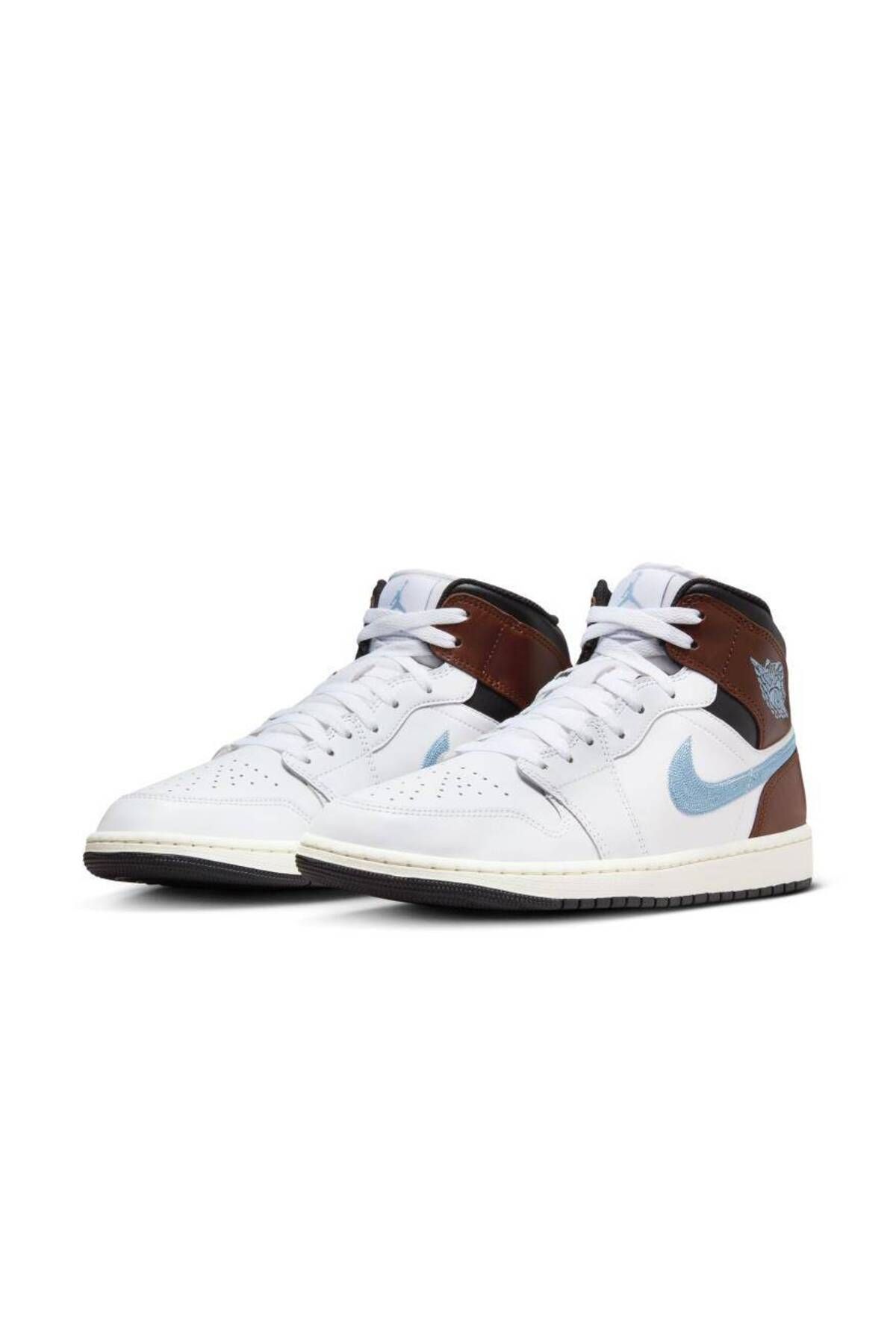 Air jordan 1 mid bianche e rosse best sale