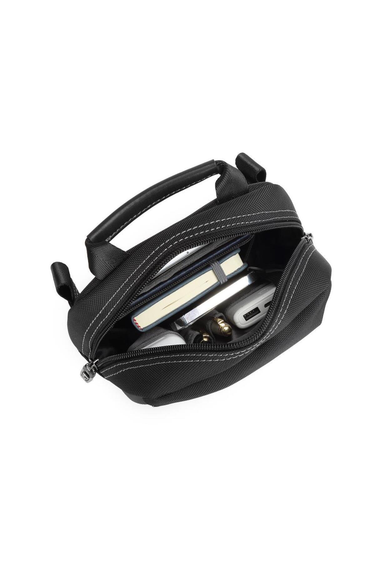 C-active  Küçük Boy Erkek Postacı Omuz Çantası Oxford Kumaş 8734 - Görsel 5