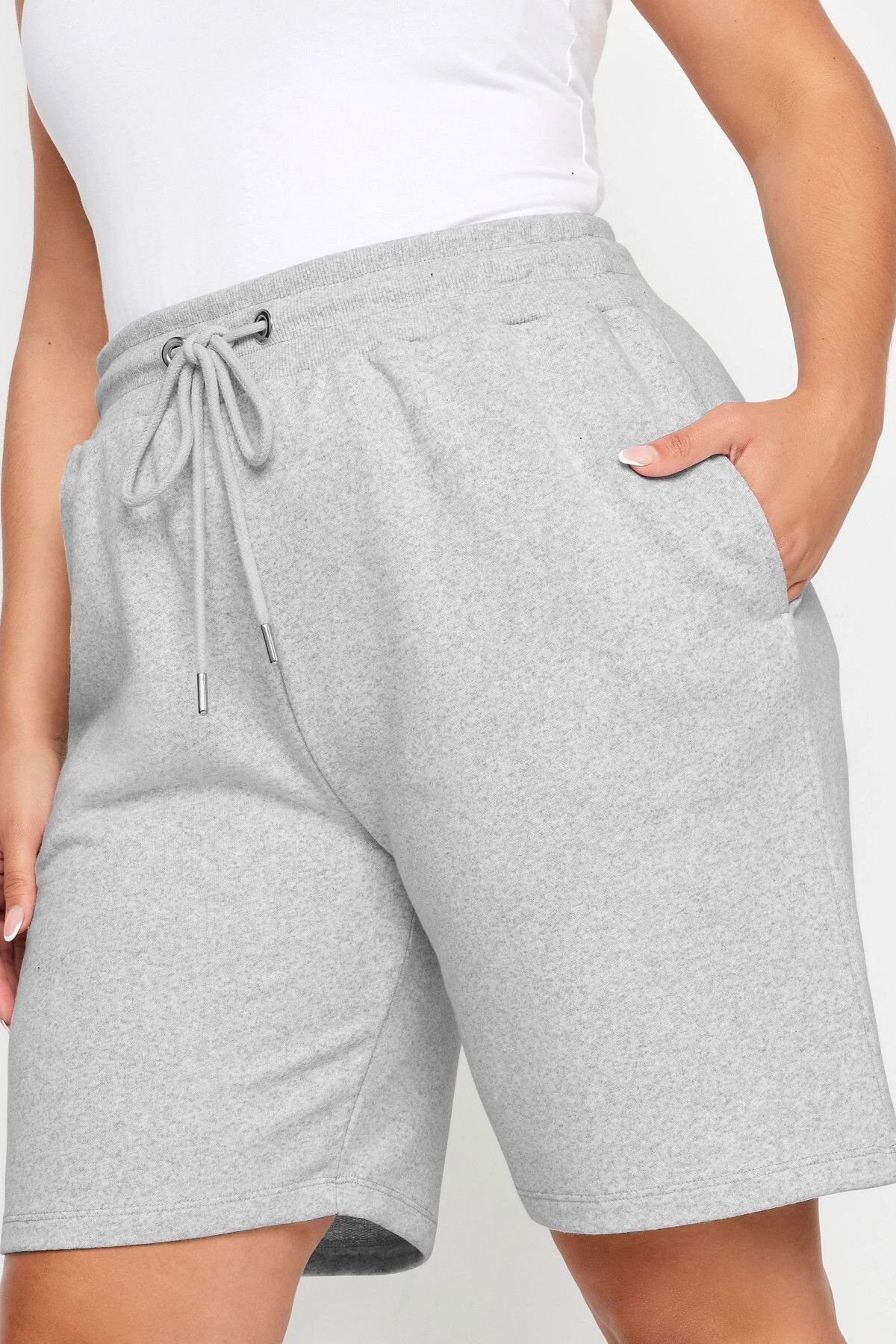 Stil Diva-Comfortable Fit - Large Size Shorts with Pockets303205 4