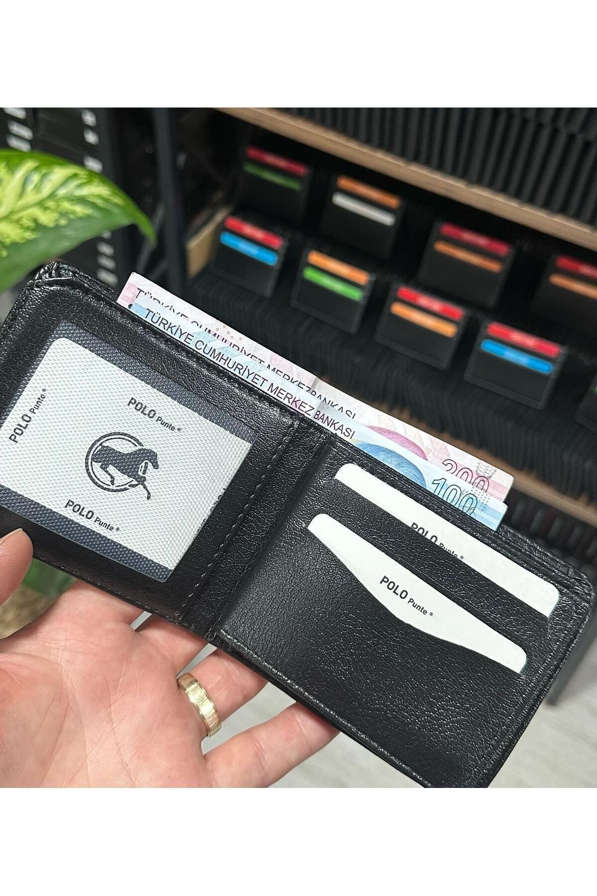 کیف پول مردانه مشکی Mevsim Deri | mvs-06 اورجینال - تصویر 3