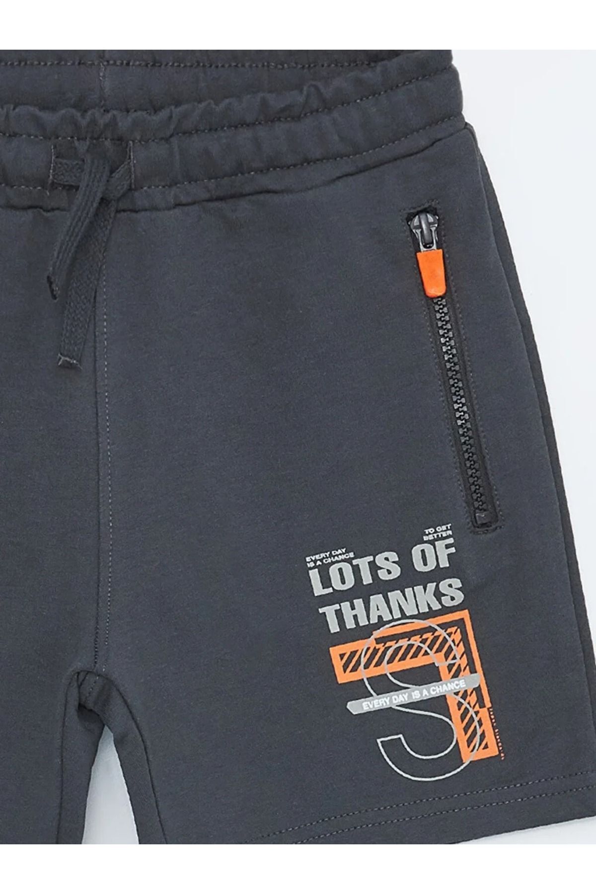 شورت و شلوارک پسرانه خاکستری ال سی وایکیکیLC Waikiki | S4FO25Z4 - VFB اورجینال - تصویر 6