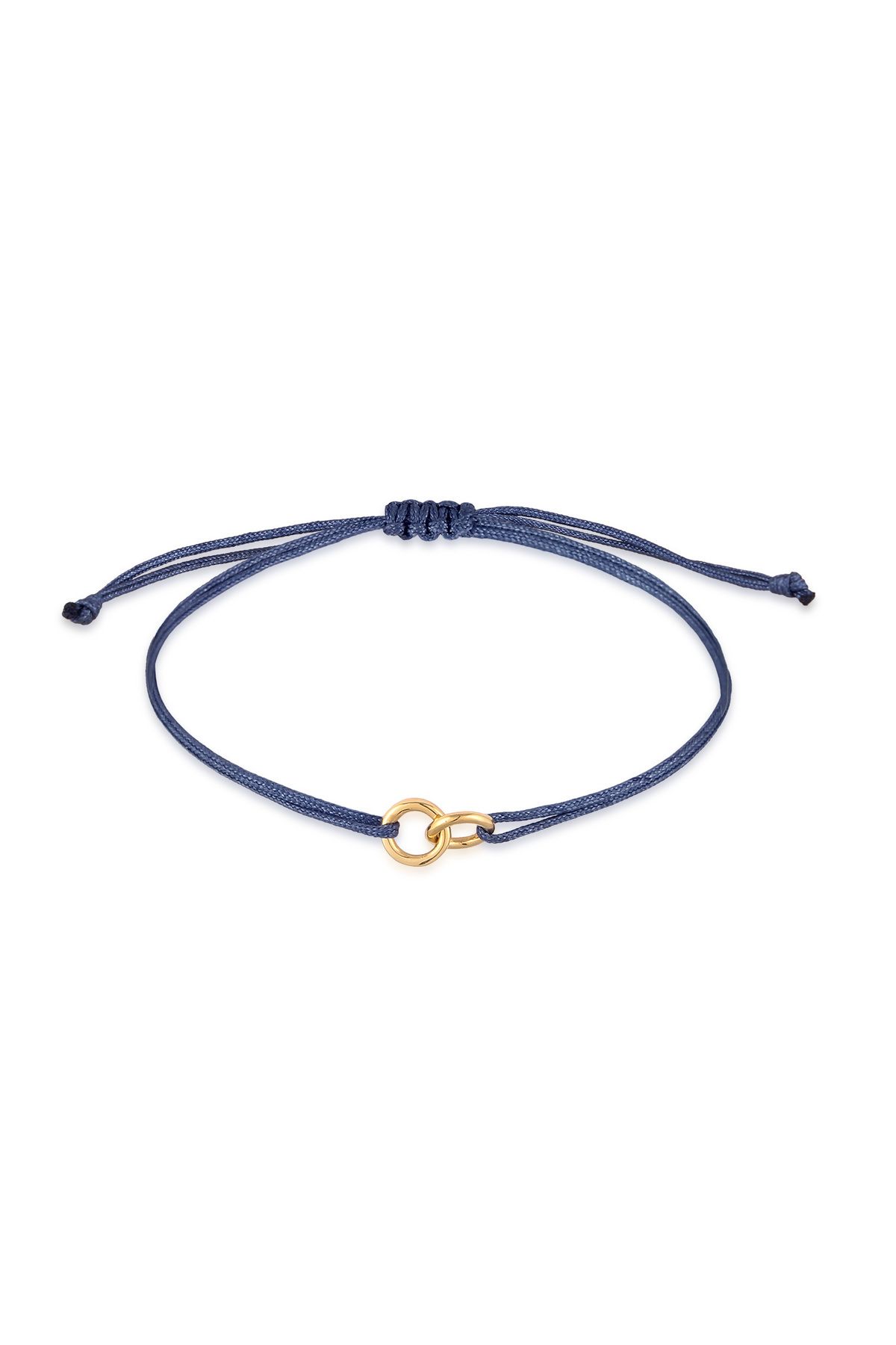 ELLI-925 Silber Geo Minimal Armband - Kreis Design 1