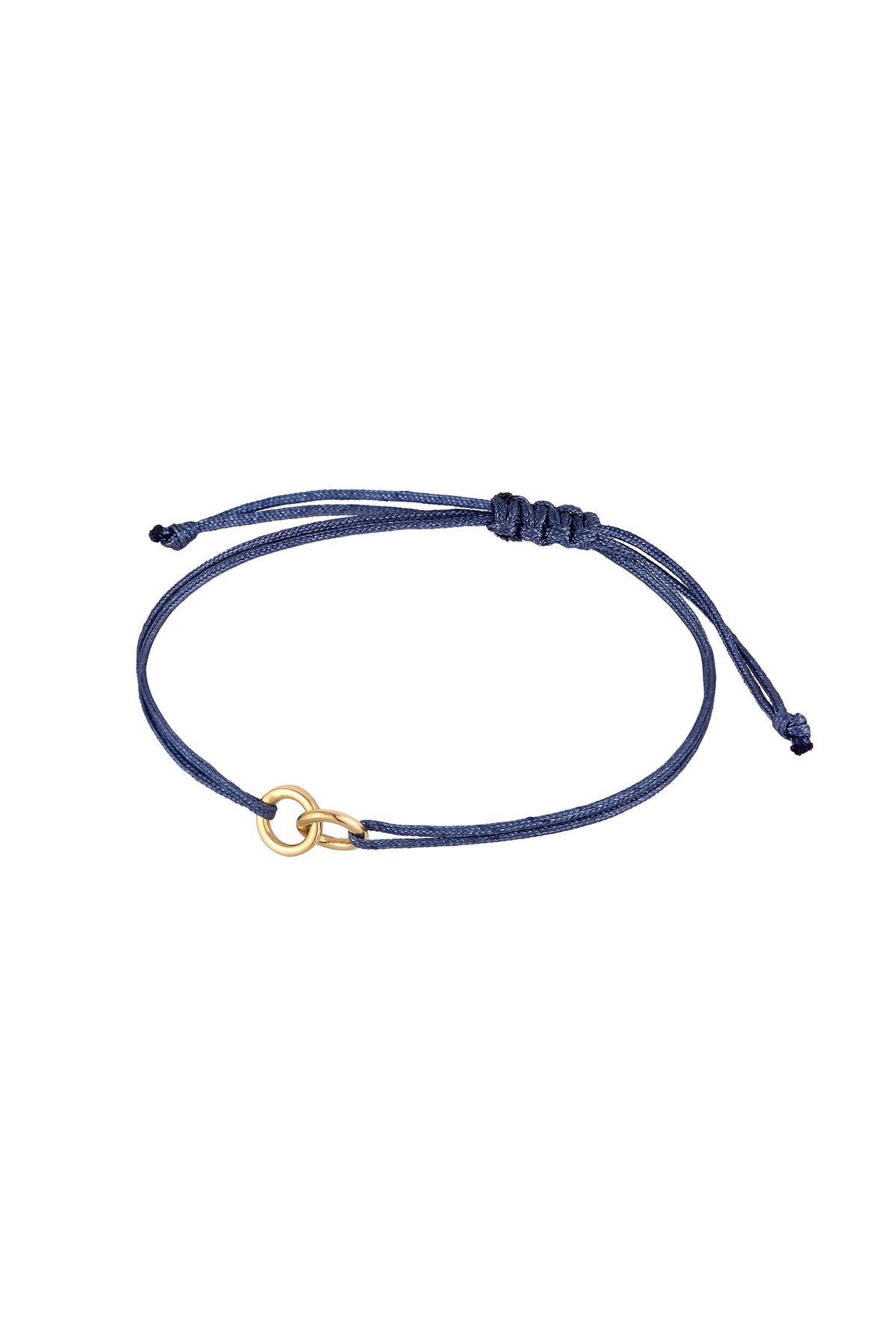 ELLI-925 Silber Geo Minimal Armband - Kreis Design 2
