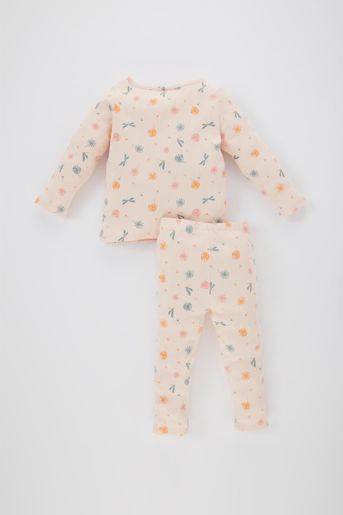 ست پیژامه و لباس خواب دخترانه دفاکتو Defacto اورجینال دخترانه کد کالا B9237A524SP - تصویر 5