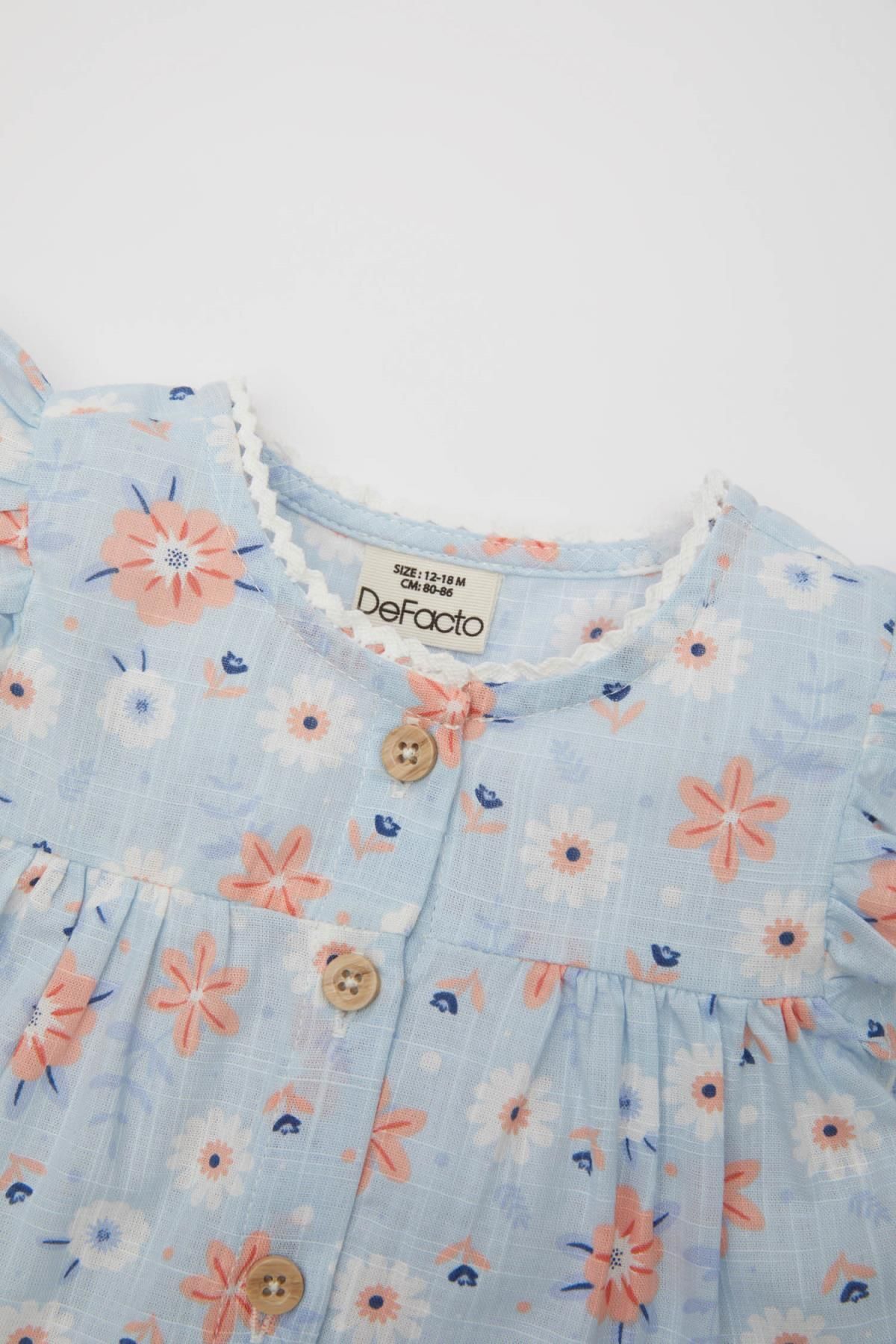 لباس دخترانه دفاکتو Defacto اورجینال دخترانه کد کالا C2413A524SM - تصویر 2