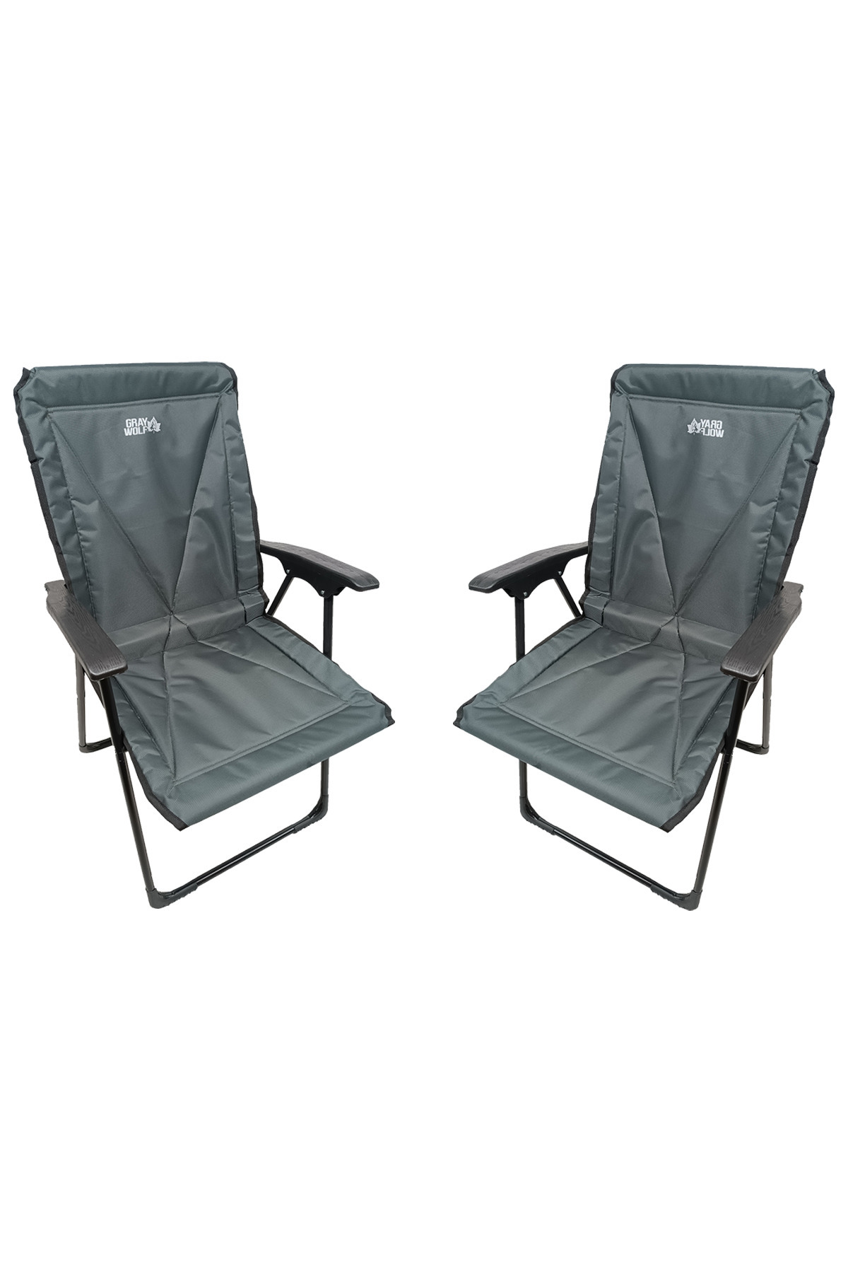 GRAY WOLF Katlanır Kamp Sandalyesi Çağla 2 Adet