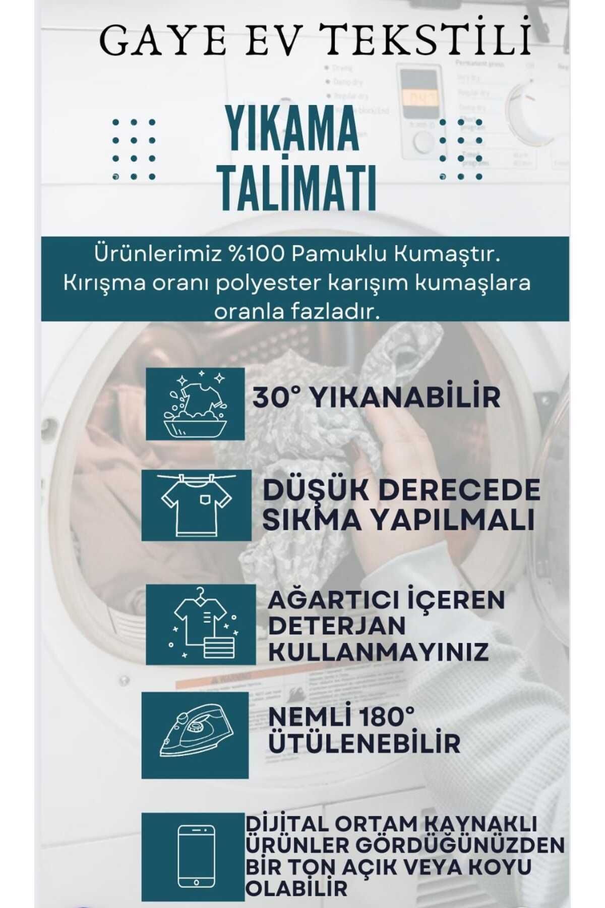 سرویس خواب  خاکستری GAYE EV TEKSTİLİ | tekpike اورجینال - تصویر 6