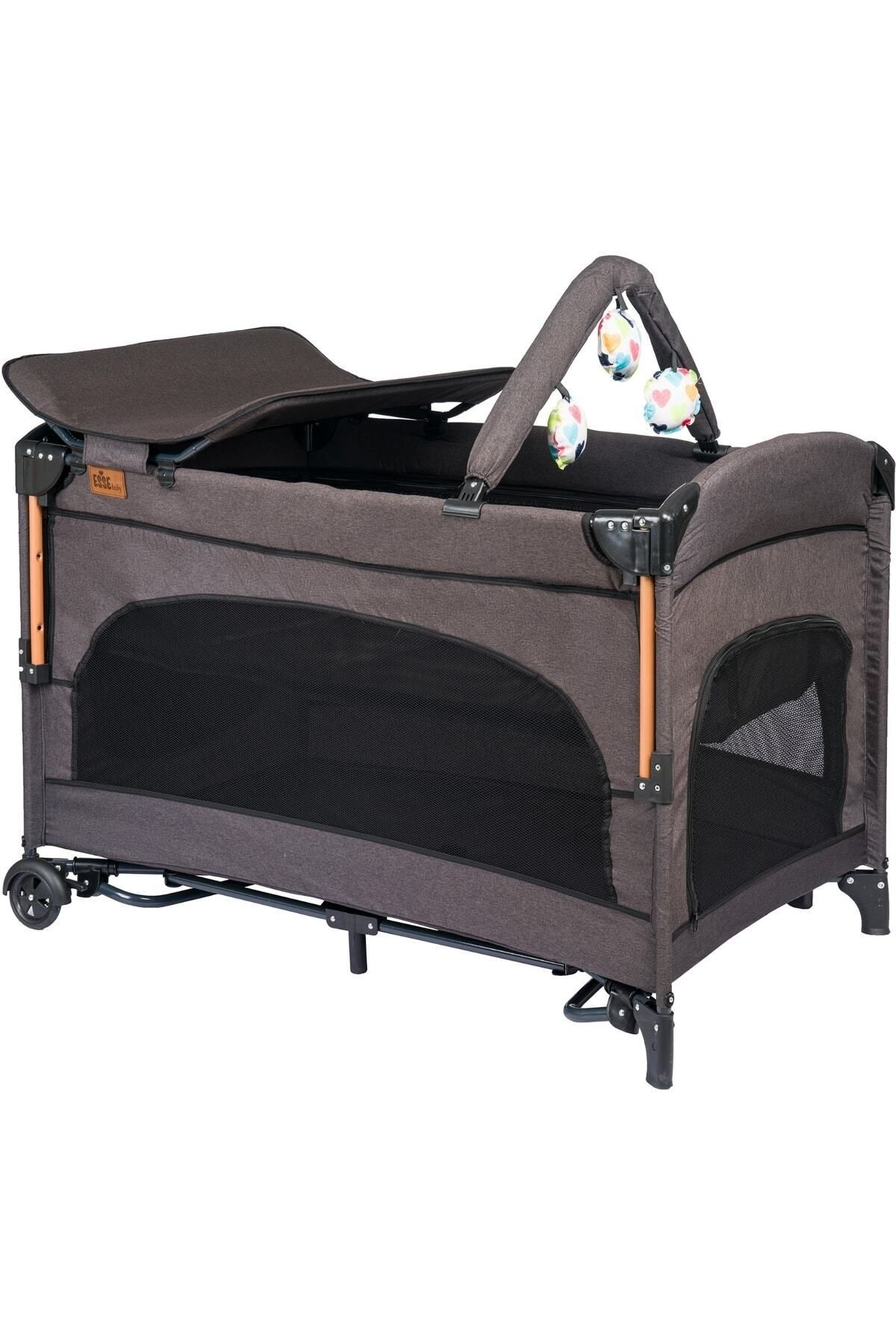 4 Baby 5 Li Set Travel Sistem Bebek Arabası Puset Esse Asansörlü Anne Yanı Oyun Parkı Beşik Çanta Yagmurluk fotoğrafı 5 (önizleme)