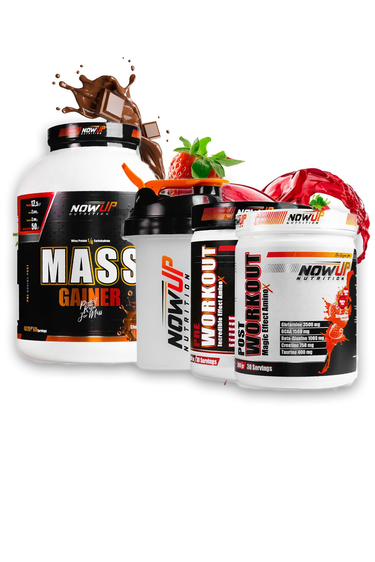 NOWUP NUTRITION Clean Bulk Paketi