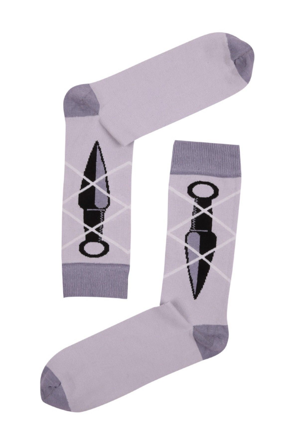 جوراب چند رنگ مردانه های بنفش LILA The Socks Company