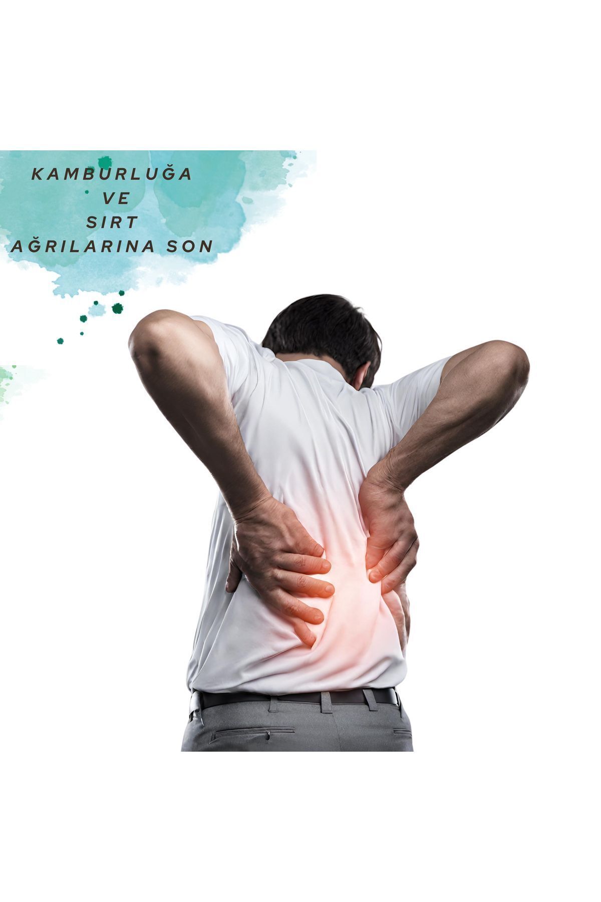 Dik Duruş Bandajı Plus Posturex Korse Spor Rahat Giyilebilir Dik Duruş 5