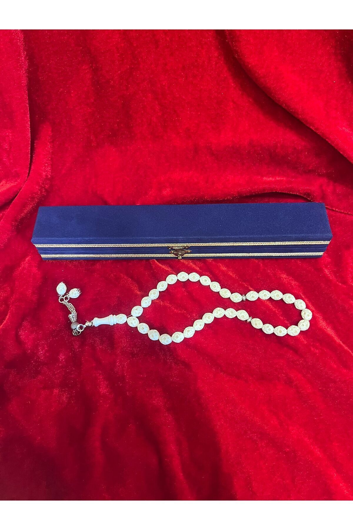 Burhan Yücel Lületaşı-Handmade custom Lullestone oval rosary 4