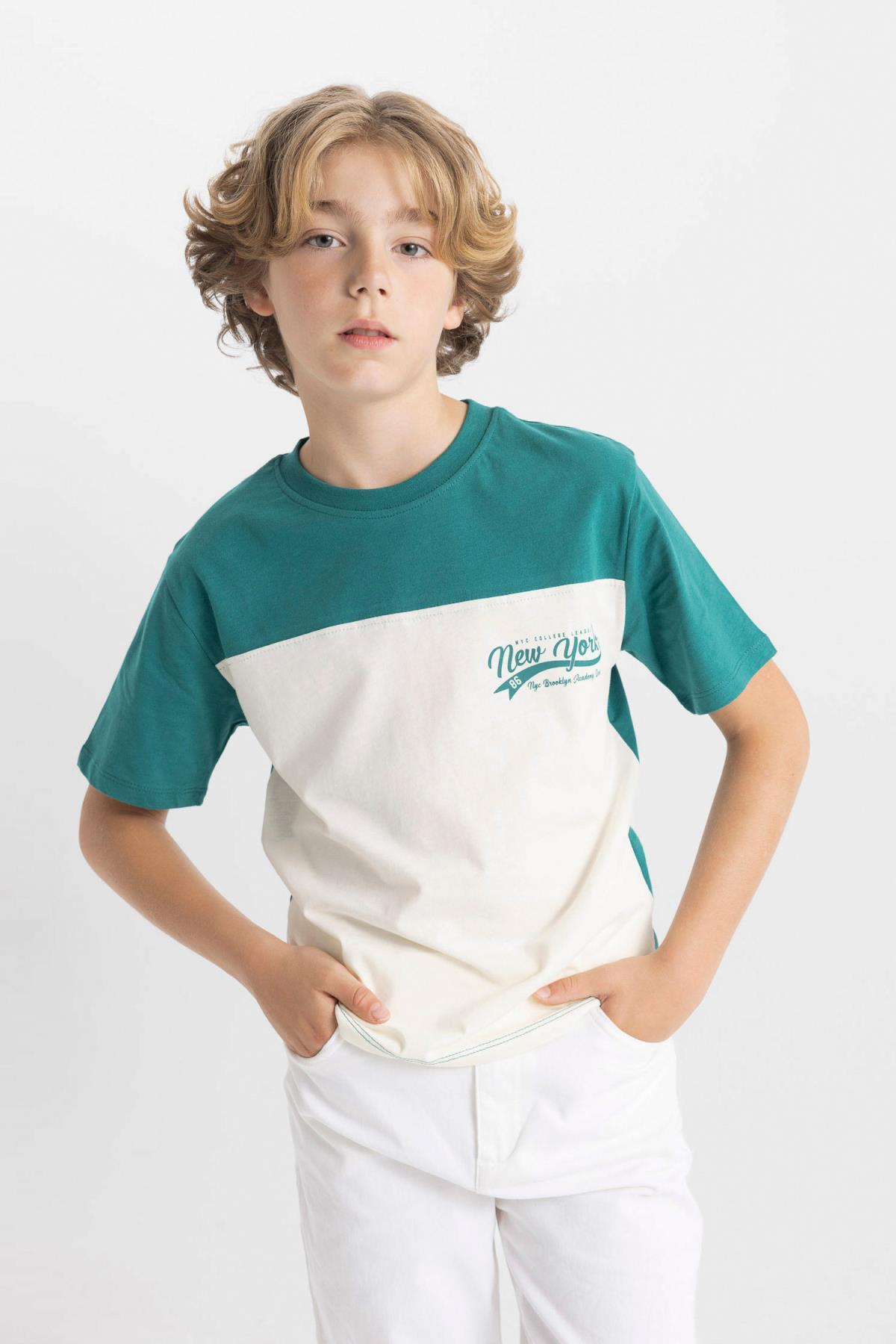 تیشرت پسرانه دفاکتو Defacto اورجینال پسرانه کد کالا C4692A824HS - تصویر 4