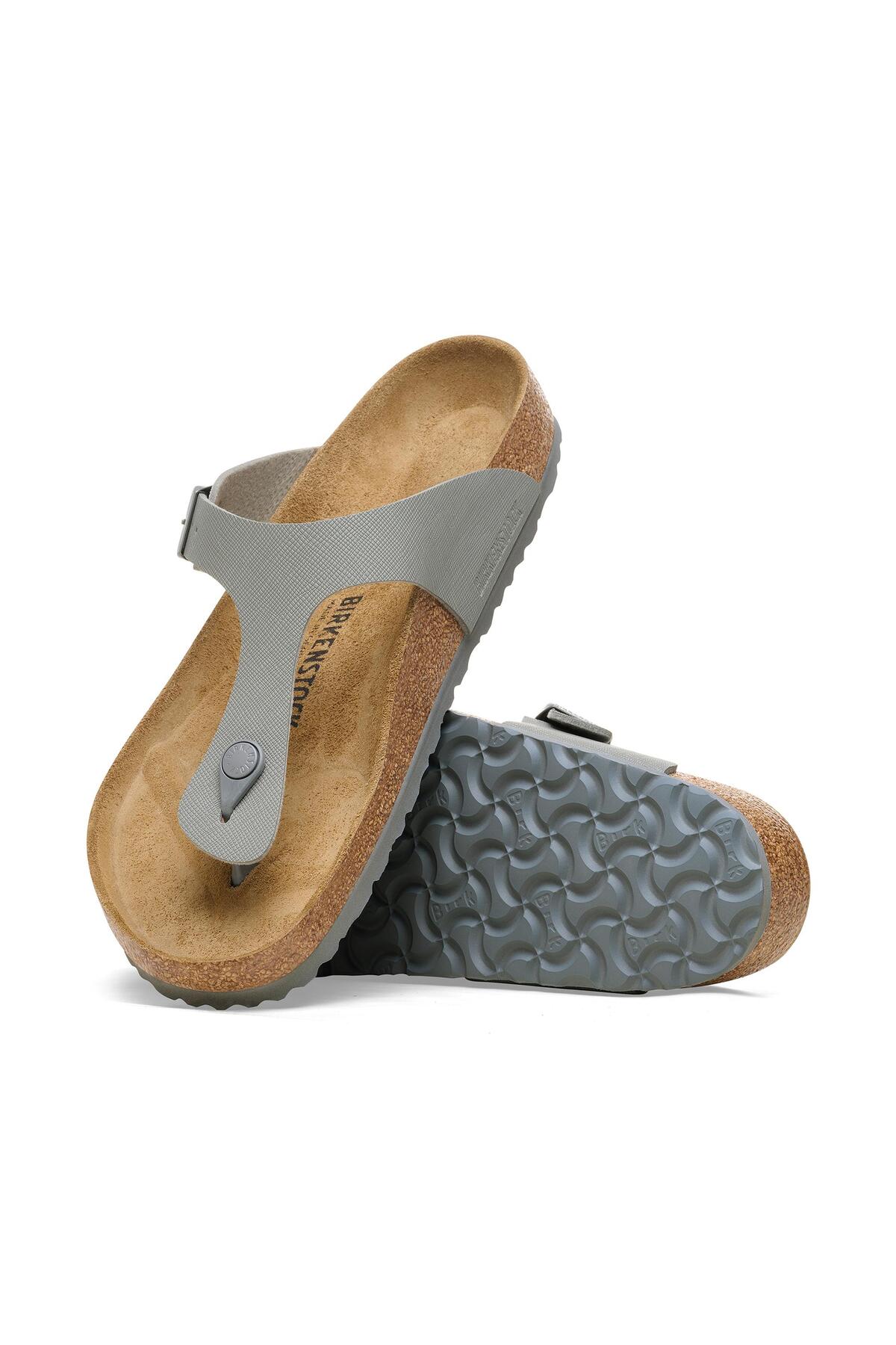 دمپایی لاانگشتی چرم نوبوک بیرکن‌استوک مدل Gizeh BF Saffiano بیرکن استاک صندل Birkenstock
