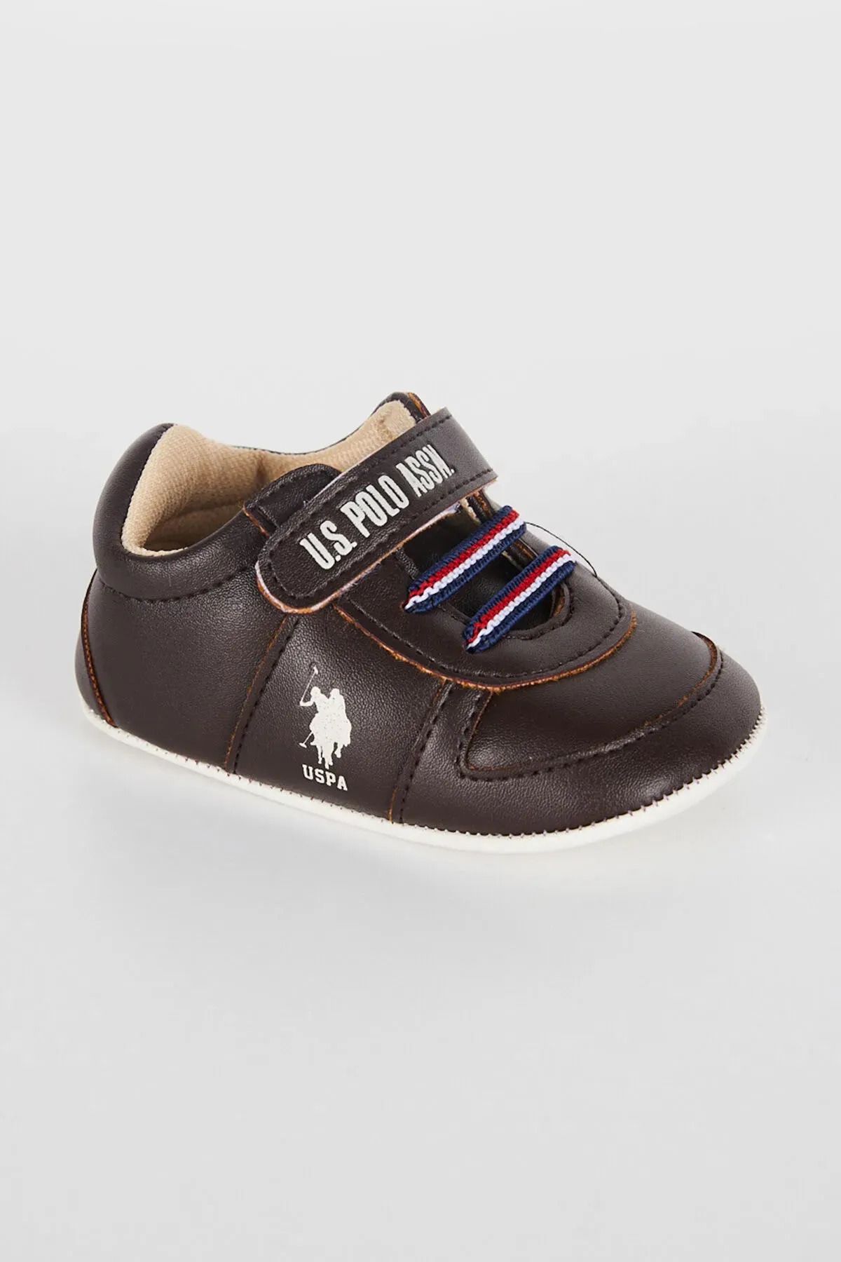 کفش های چکمه ای قهوه ای نوزاد دارای مجوز U.S. Polo Assn.
