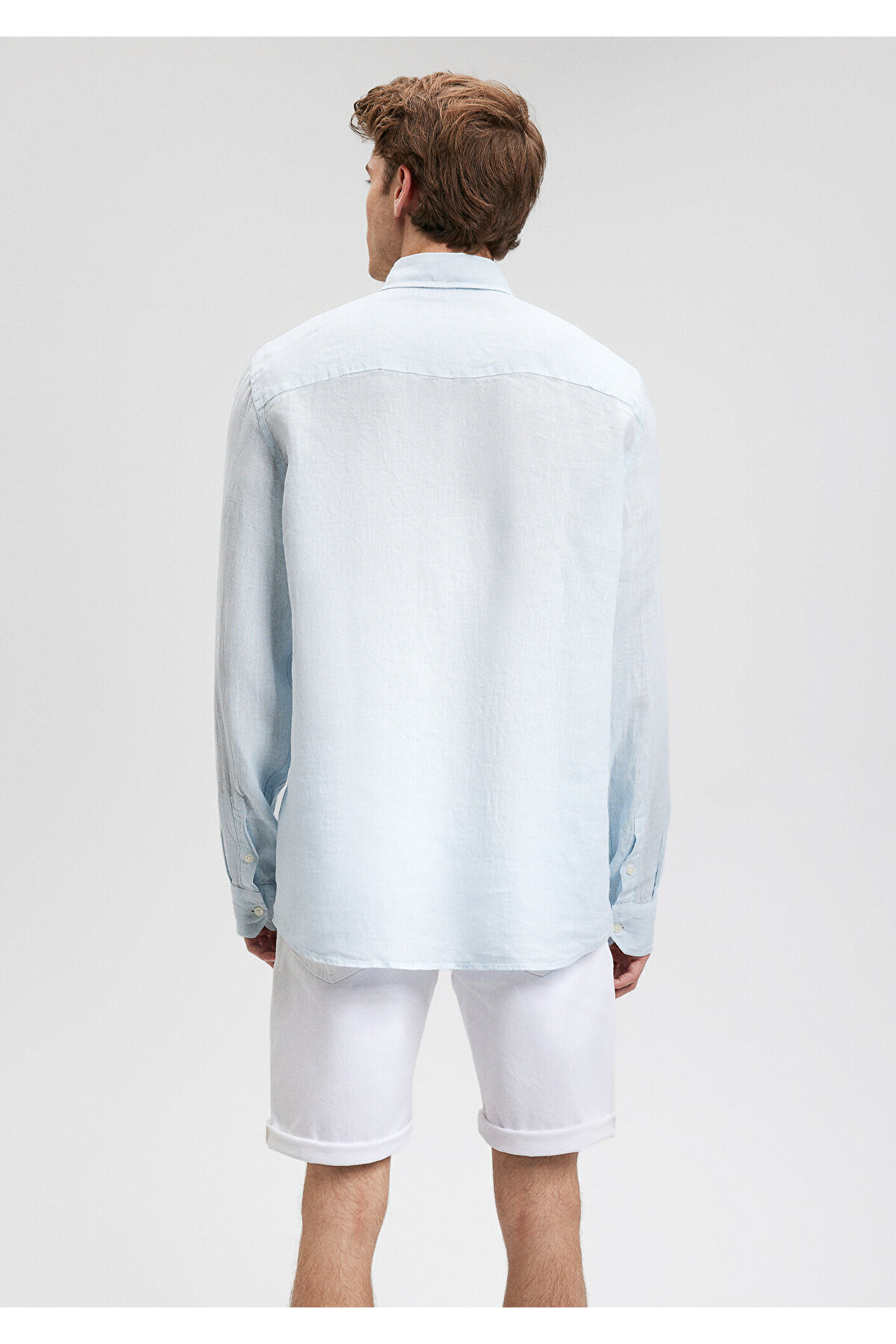 پیراهن مردانه ماوی | 211051 Mavi - Image 4