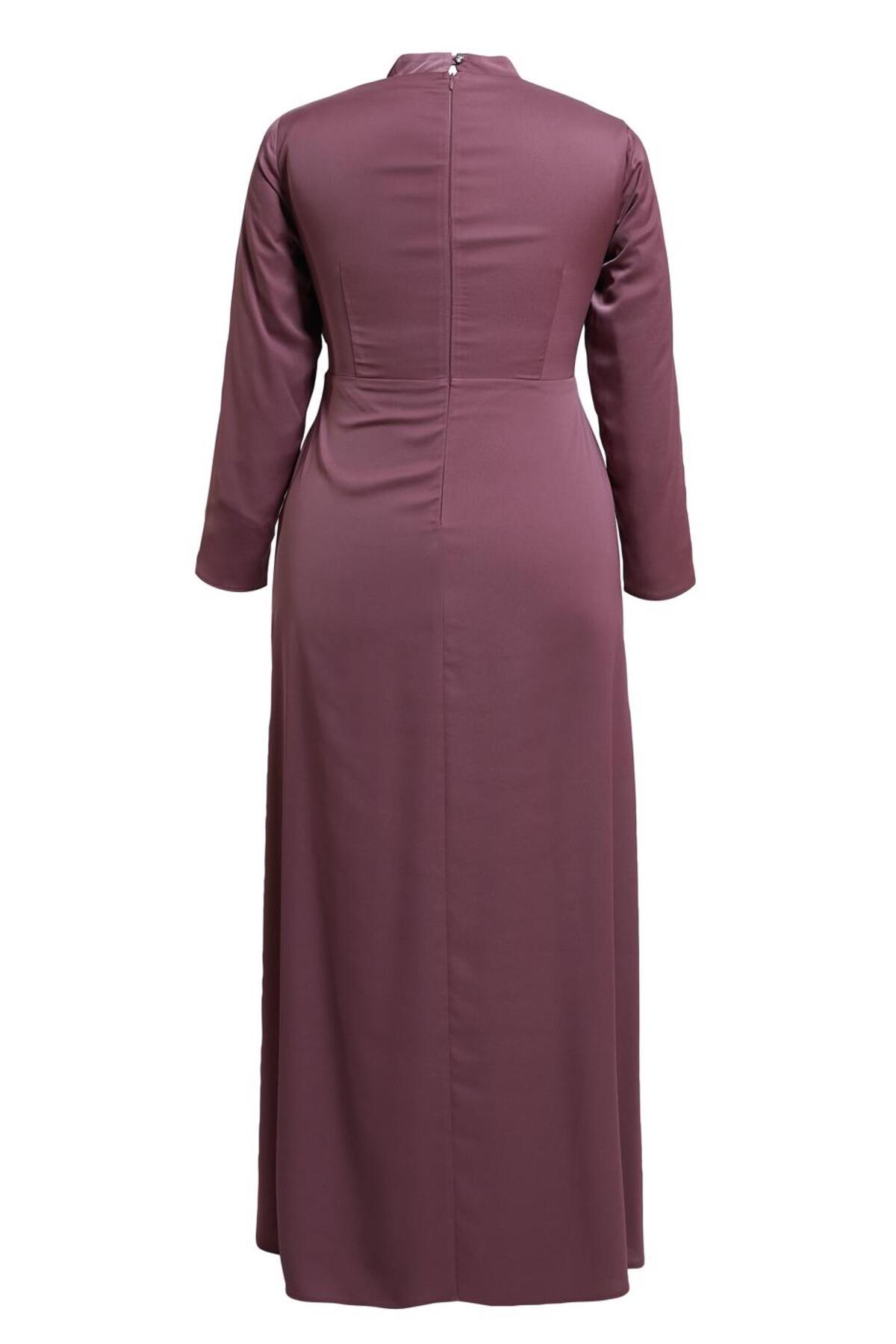 مانتو ابایا زنانه آلوینا | 24YABL0050403 Alvina - Image 3