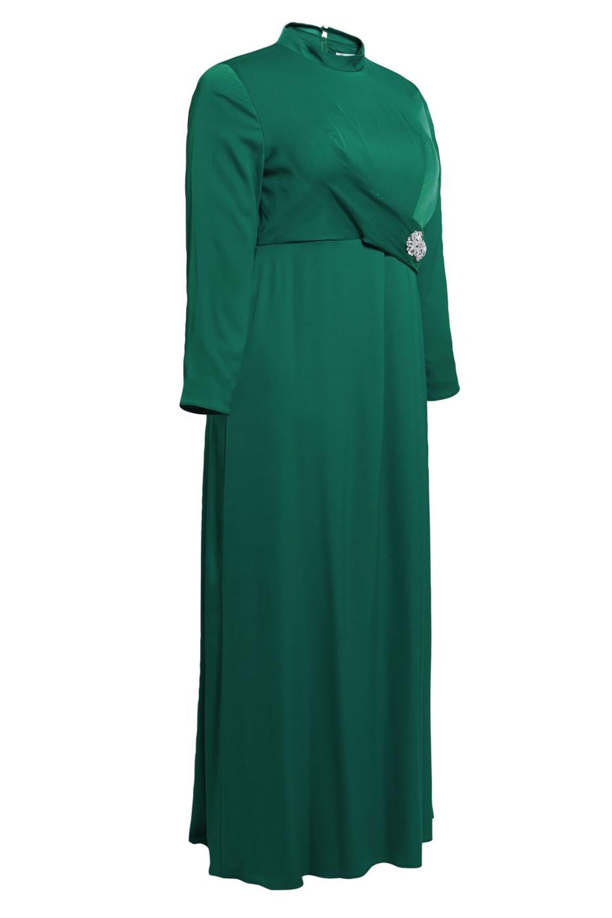 مانتو ابایا زنانه آلوینا | 24YABL0050403 Alvina - Image 2