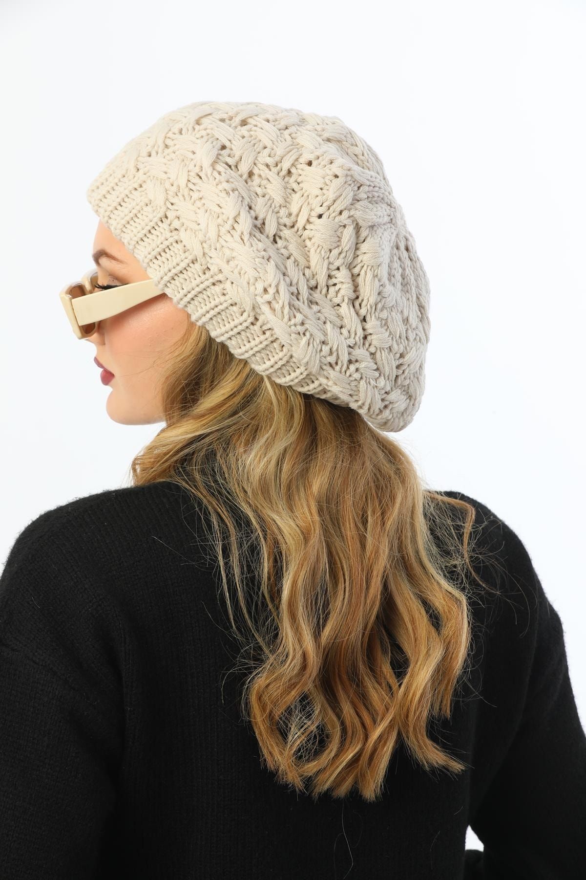 Ritagarcia  Çift Kat Taş Kadın Ressam Bere - Görsel 6