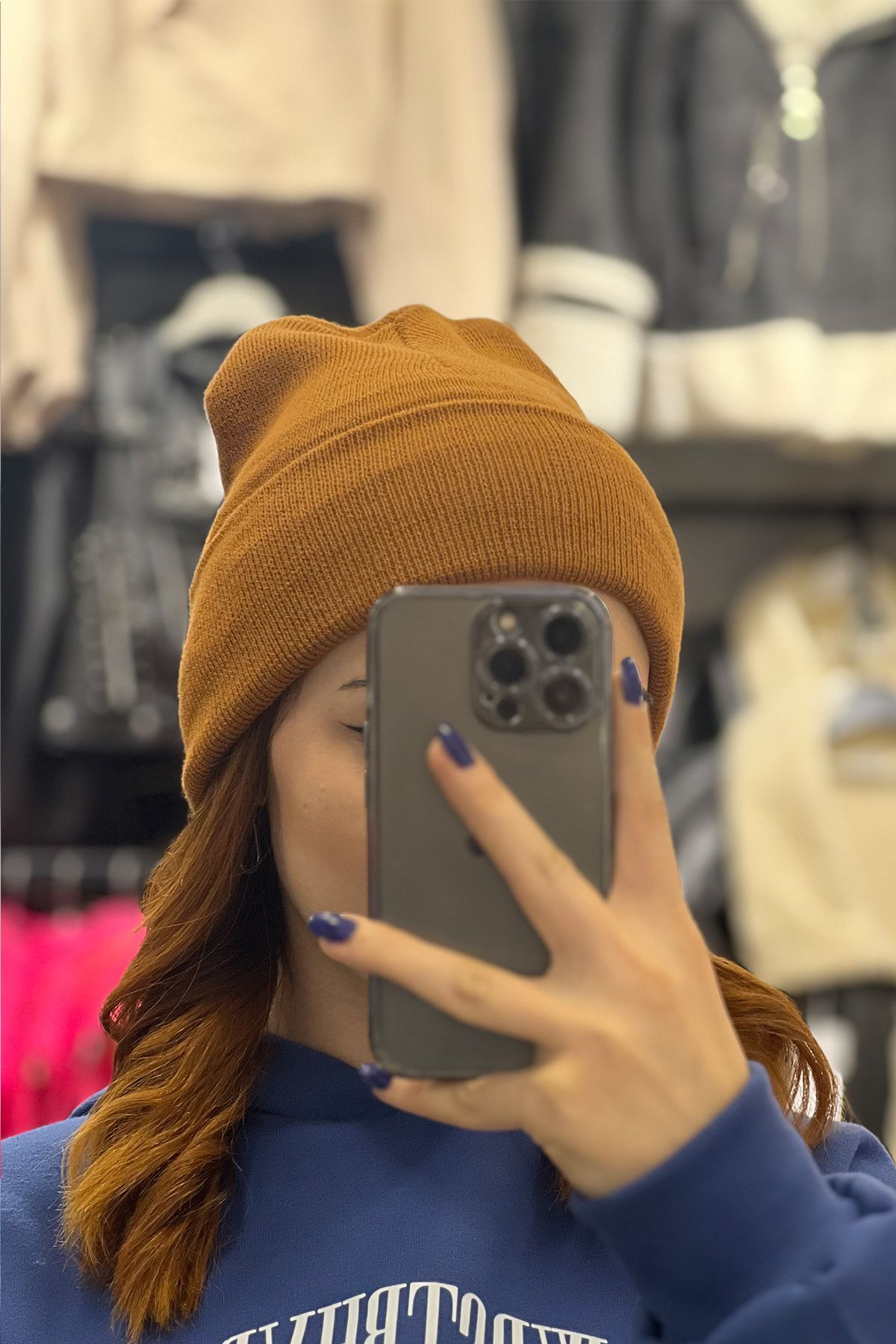 Ritagarcia Beanie Unisex De Iarnă, Bronzat Unisex - Standard