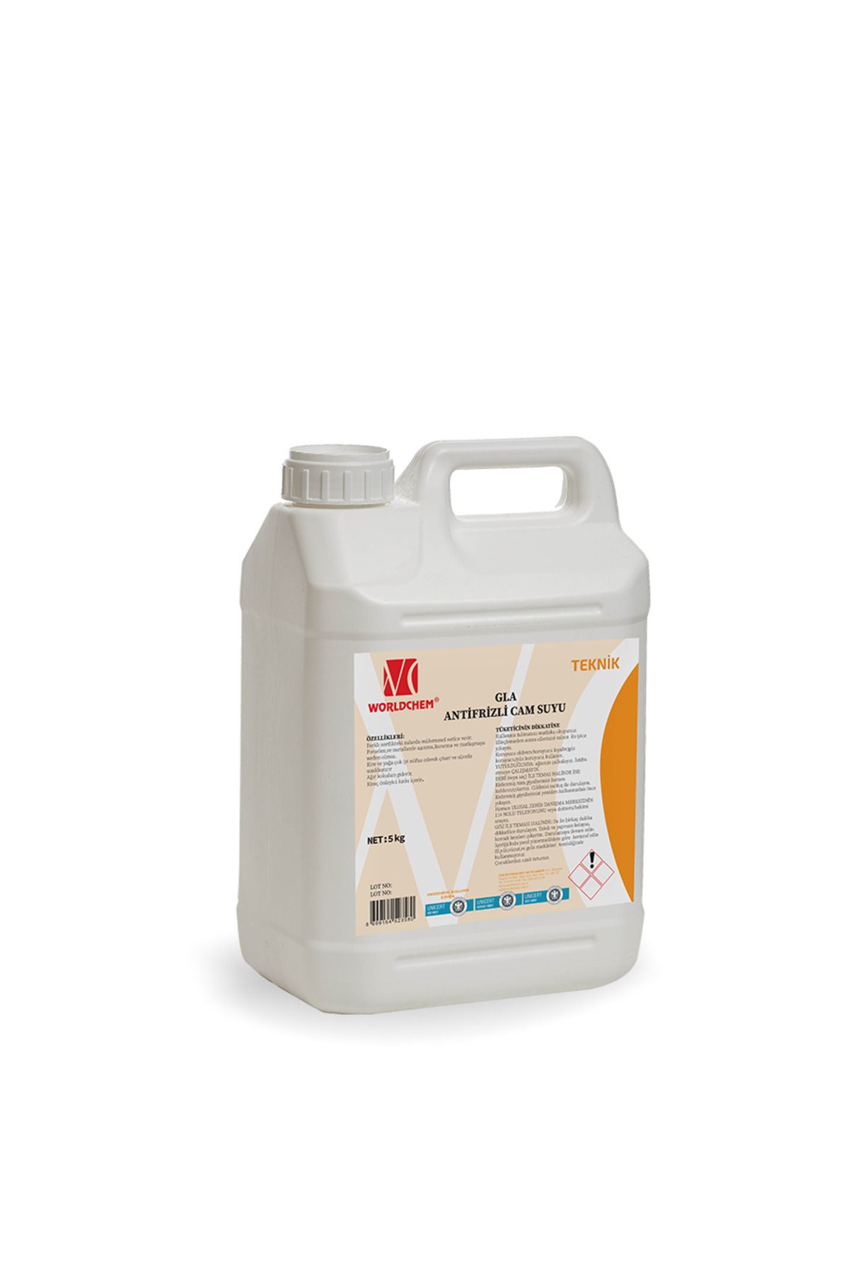 Worldchem Antifirizli Cam Suyu GLA 10 kg