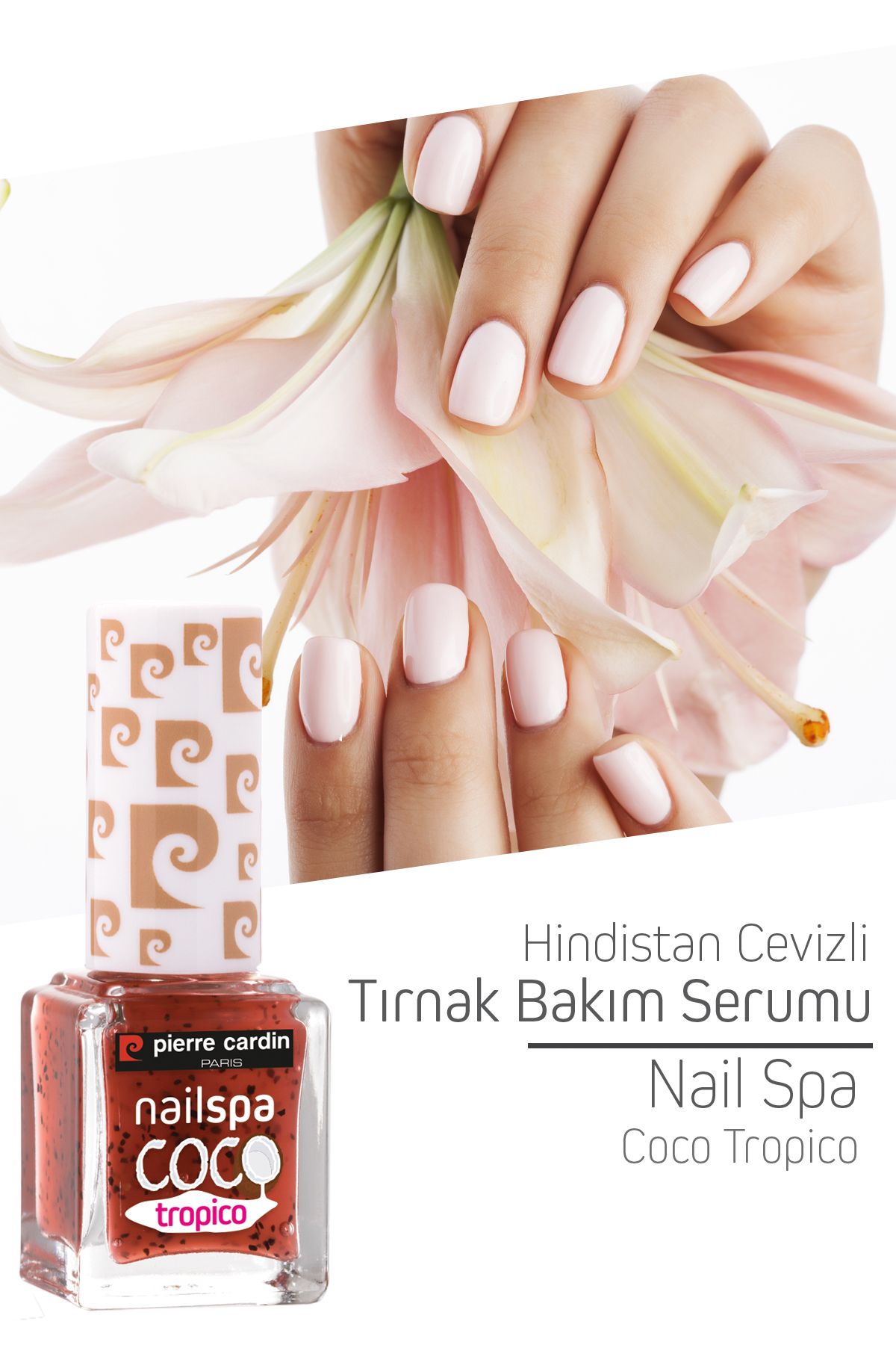 Pierre Cardin Nail Spa - Сыворотка для ухода за ногтями Coco Tropico 14392