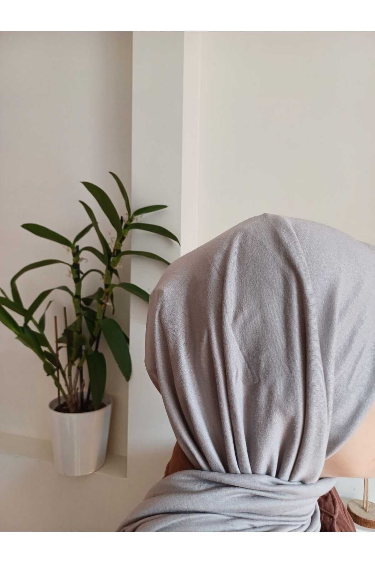 شال خاکستری زنانه شانه اورجینال Mooncorn