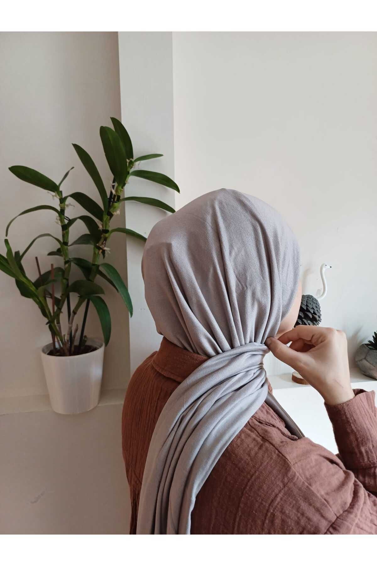 شال خاکستری زنانه شانه اورجینال Mooncorn