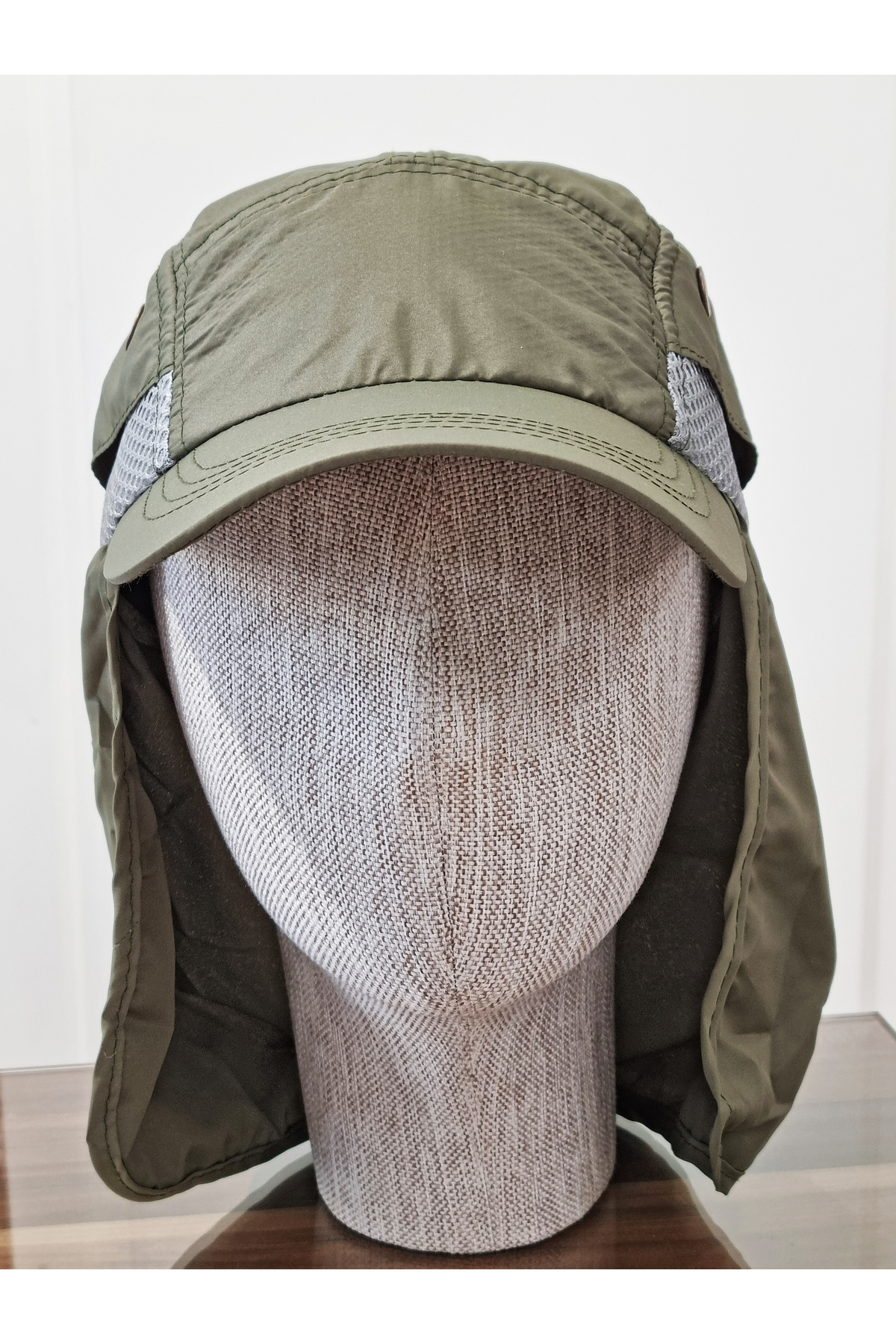 Özgöksu Şapka  UV Korumalı Yazlık Enselikli Şapka Arazi Şapkası Lejyoner Şapka - Görsel 2