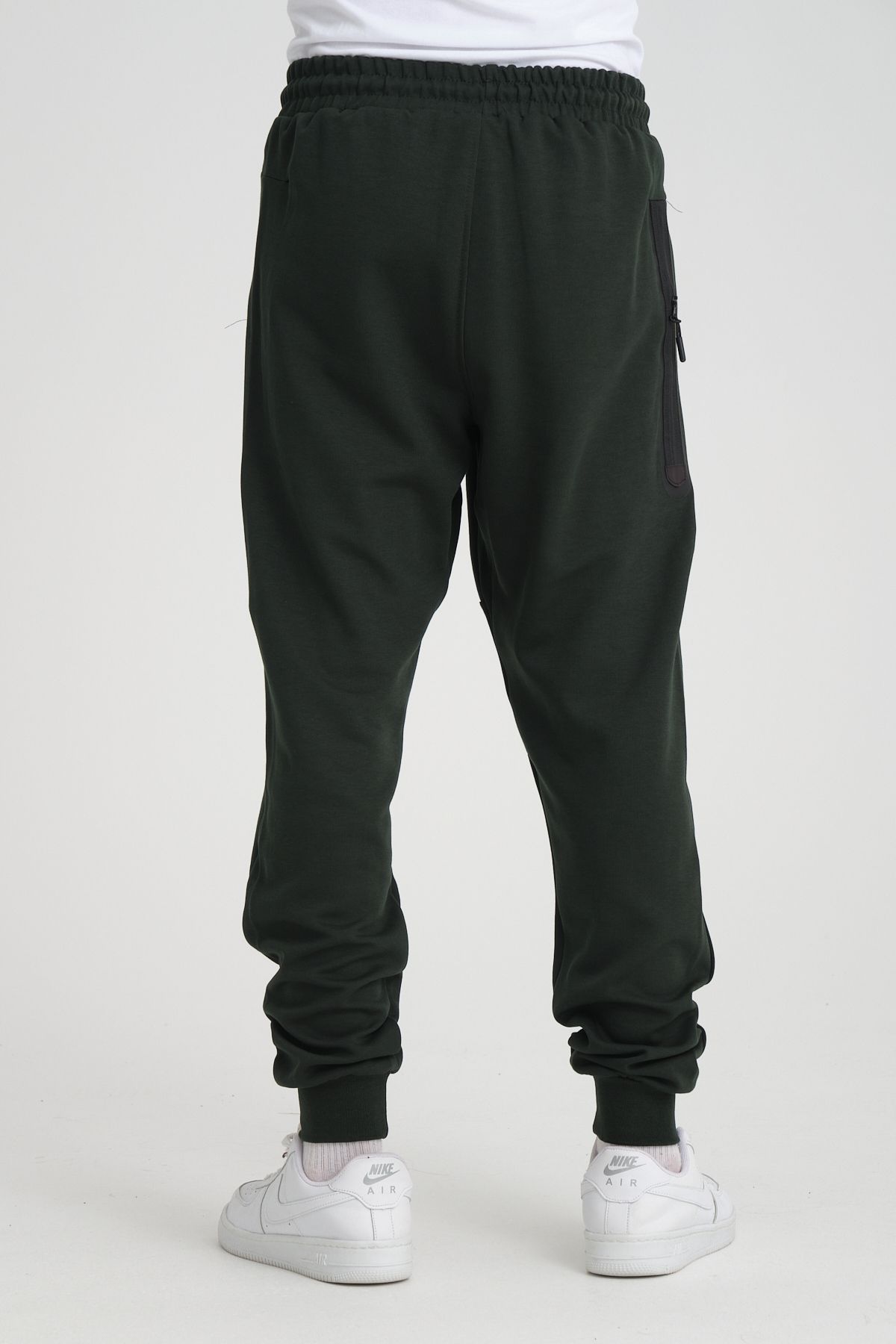 Tech Fleece Double Face Eşofman Alt Zümrüt