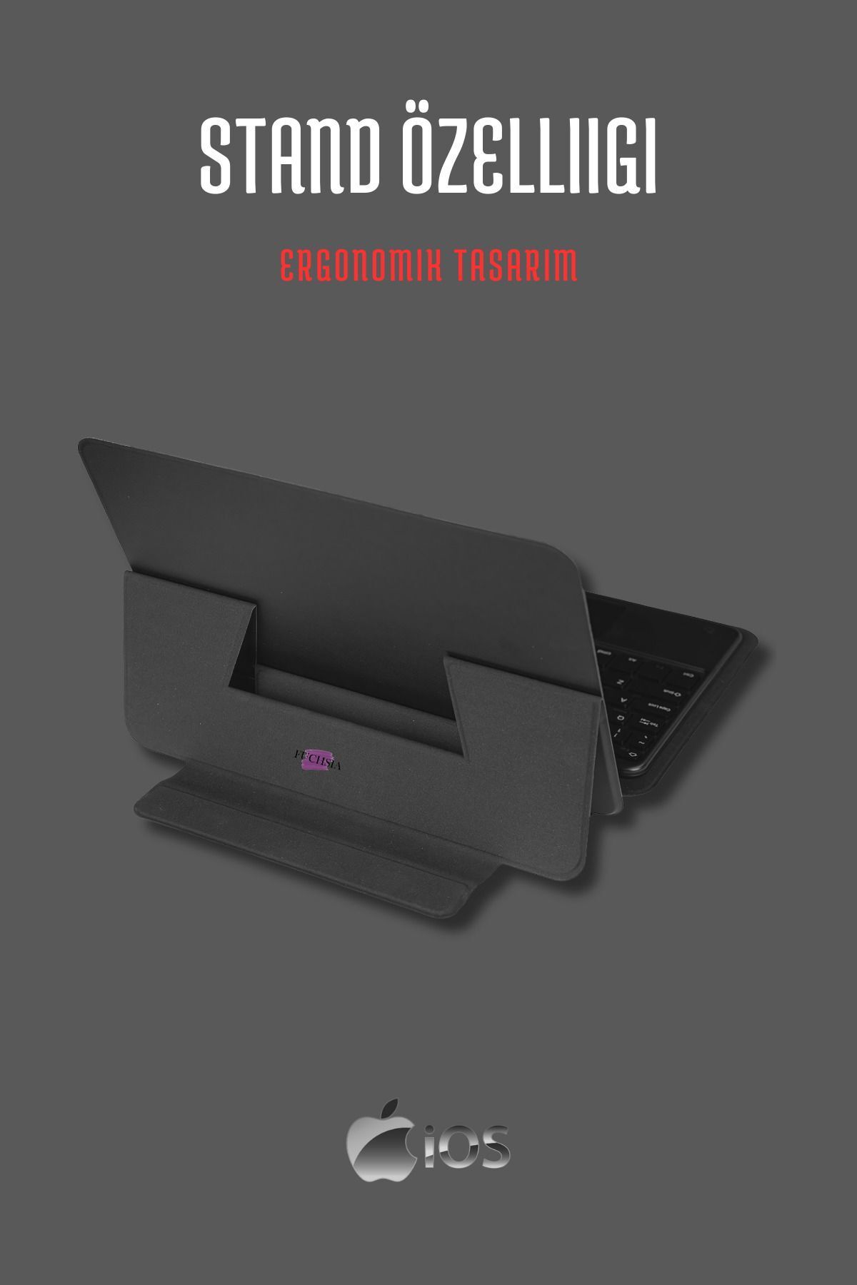 Fuchsia-iPad Air 2024 M2 - 13" Smart Tablet with Stand, Chip and Keyboard 3