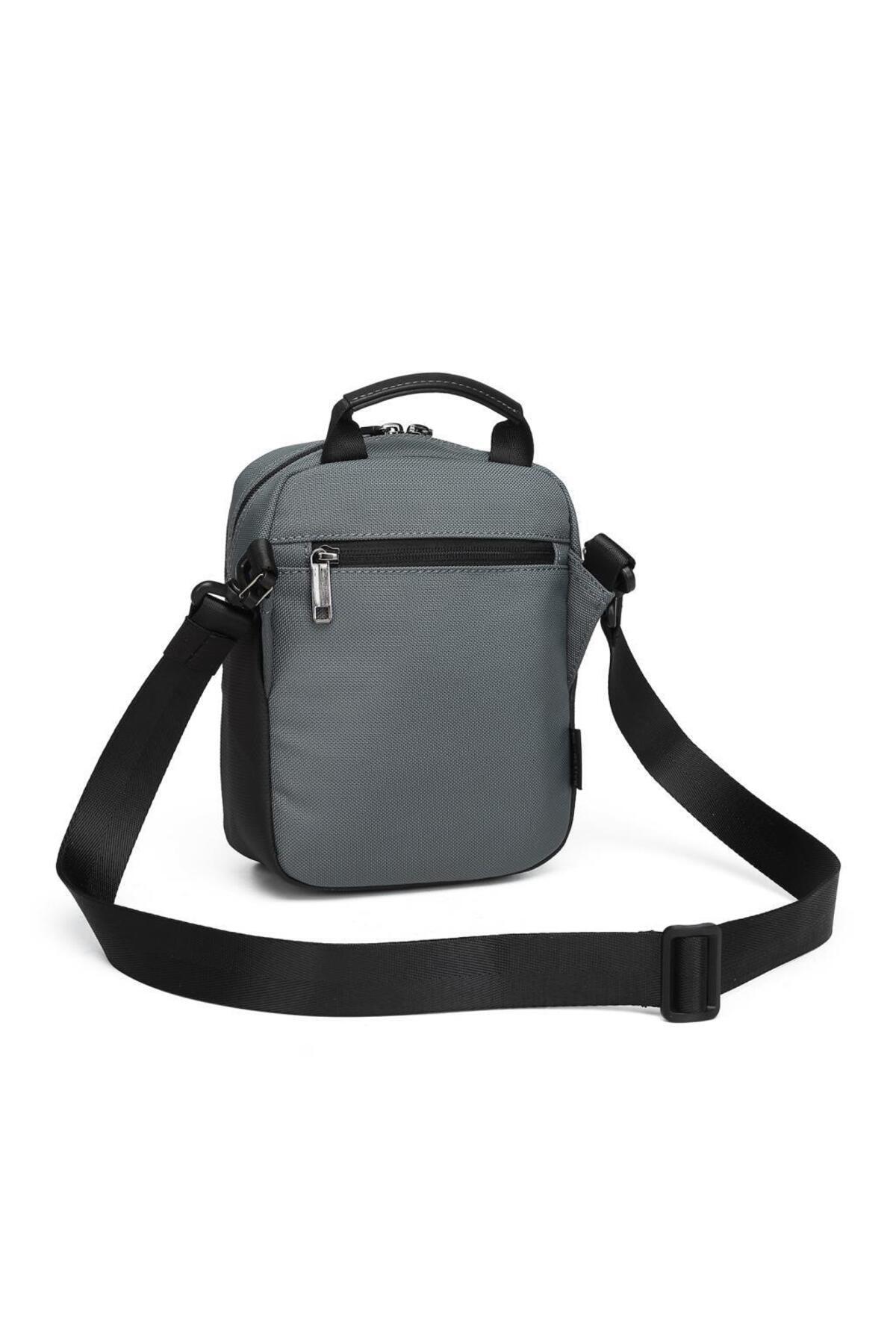C-active  Küçük Boy Erkek Postacı Omuz Çantası Oxford Kumaş 8734 - Görsel 2