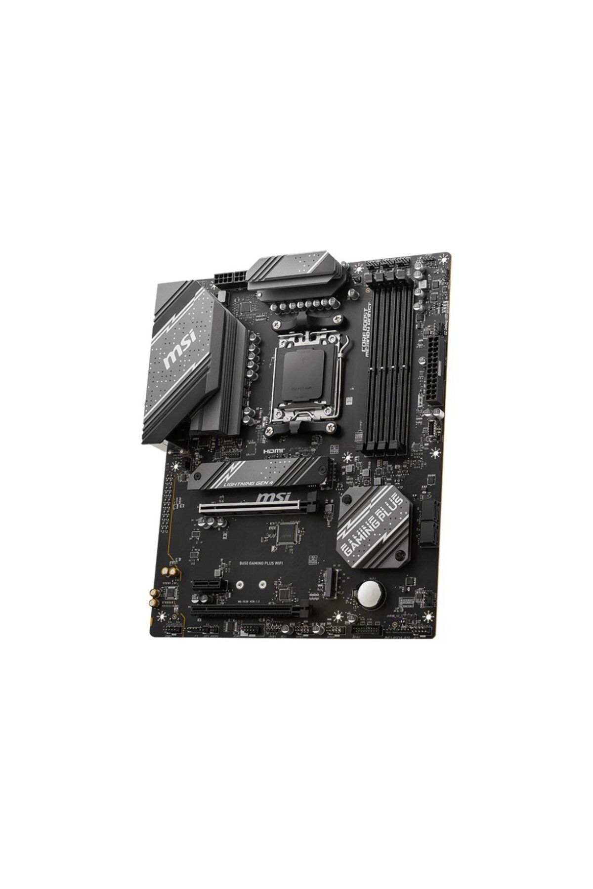 MSI-B650 Gaming Plus WiFi6 ATX - DDR5 6000MHZ(OC) HDMI DP M.2 USB3.2 2.5G LAN 2