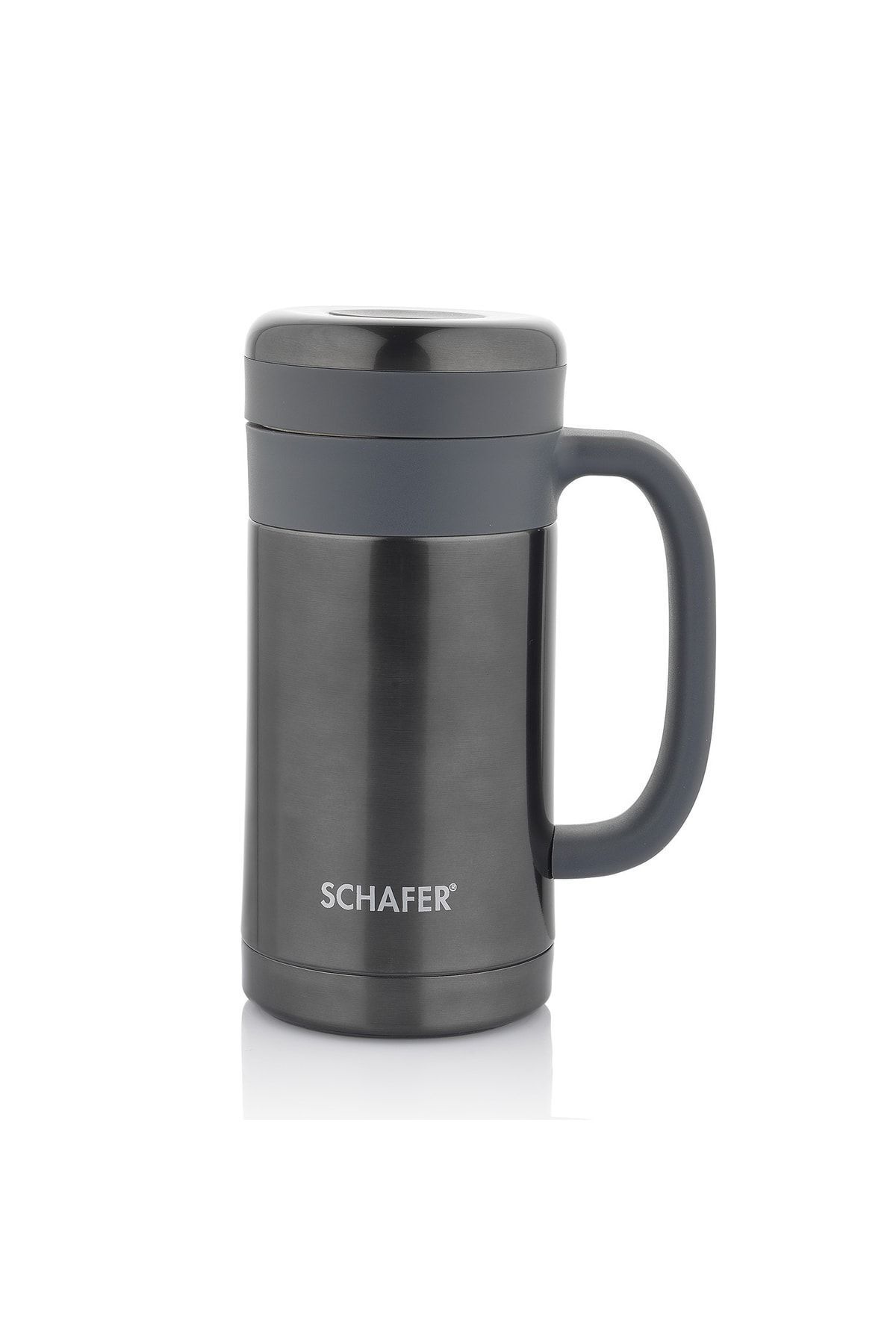 فلاسک مشکی Iron Man Cup Thermos 450 میل. Schafer