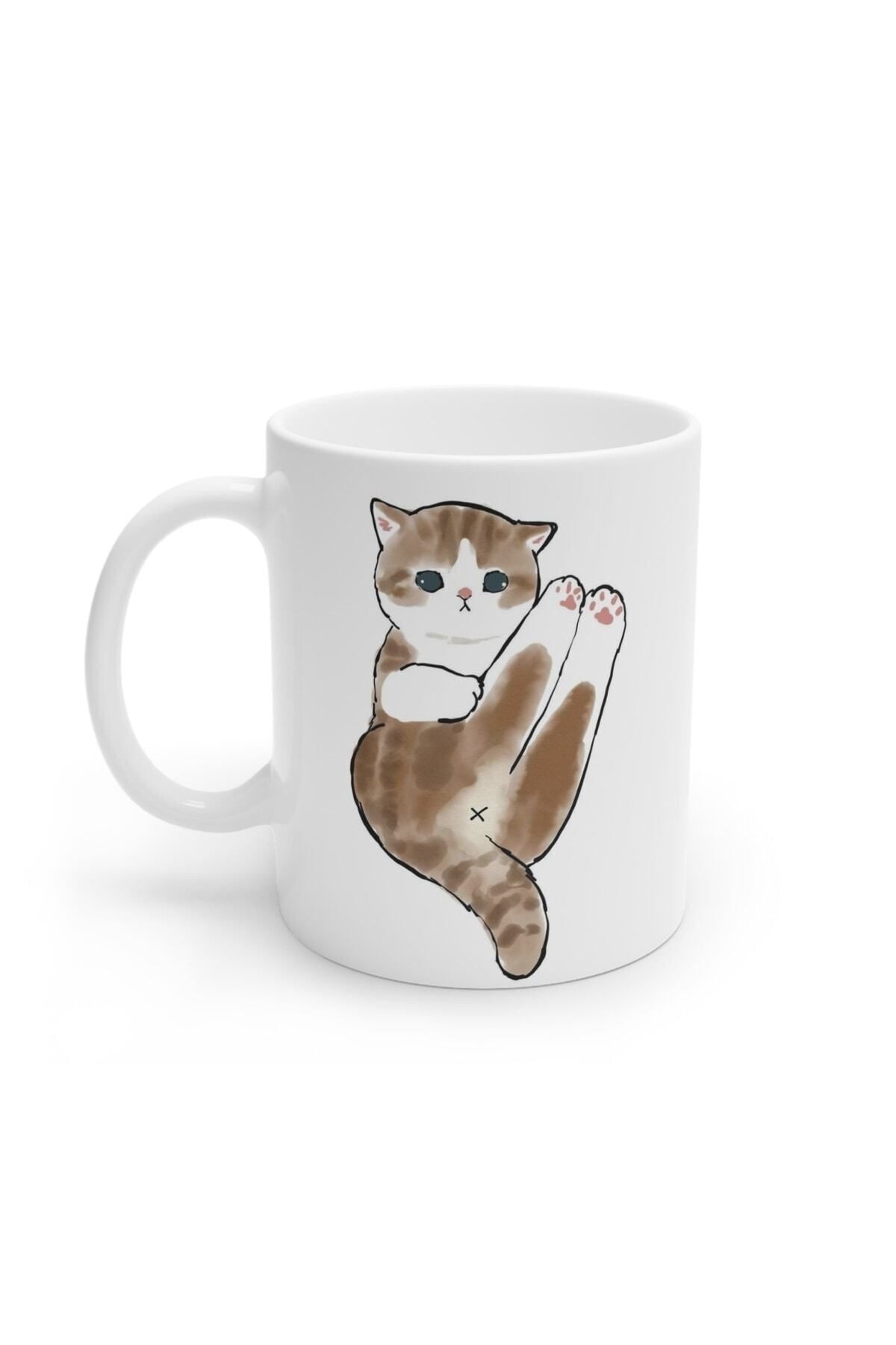 Stretching Cat Stretch Cat Mug Mug