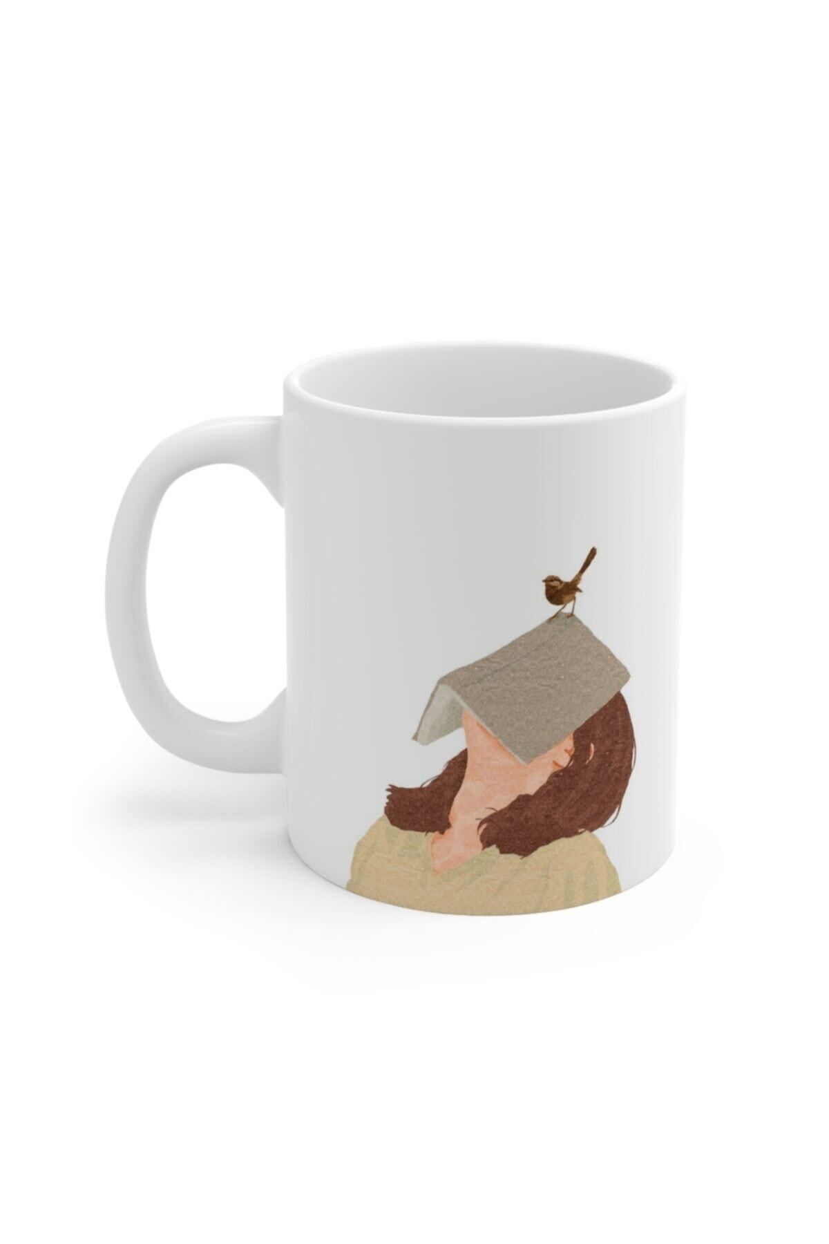 Book Bird And Girl Mug