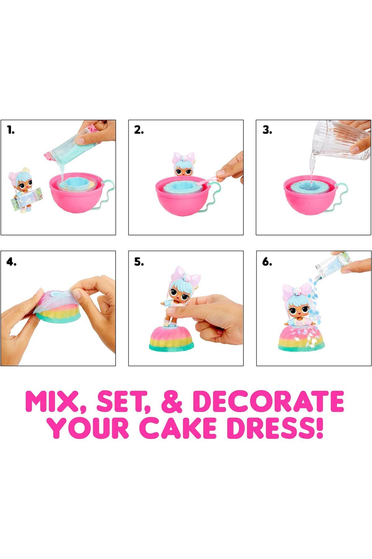 LOL-LoL Baby - Tots Birthday Cake, Licensed 3