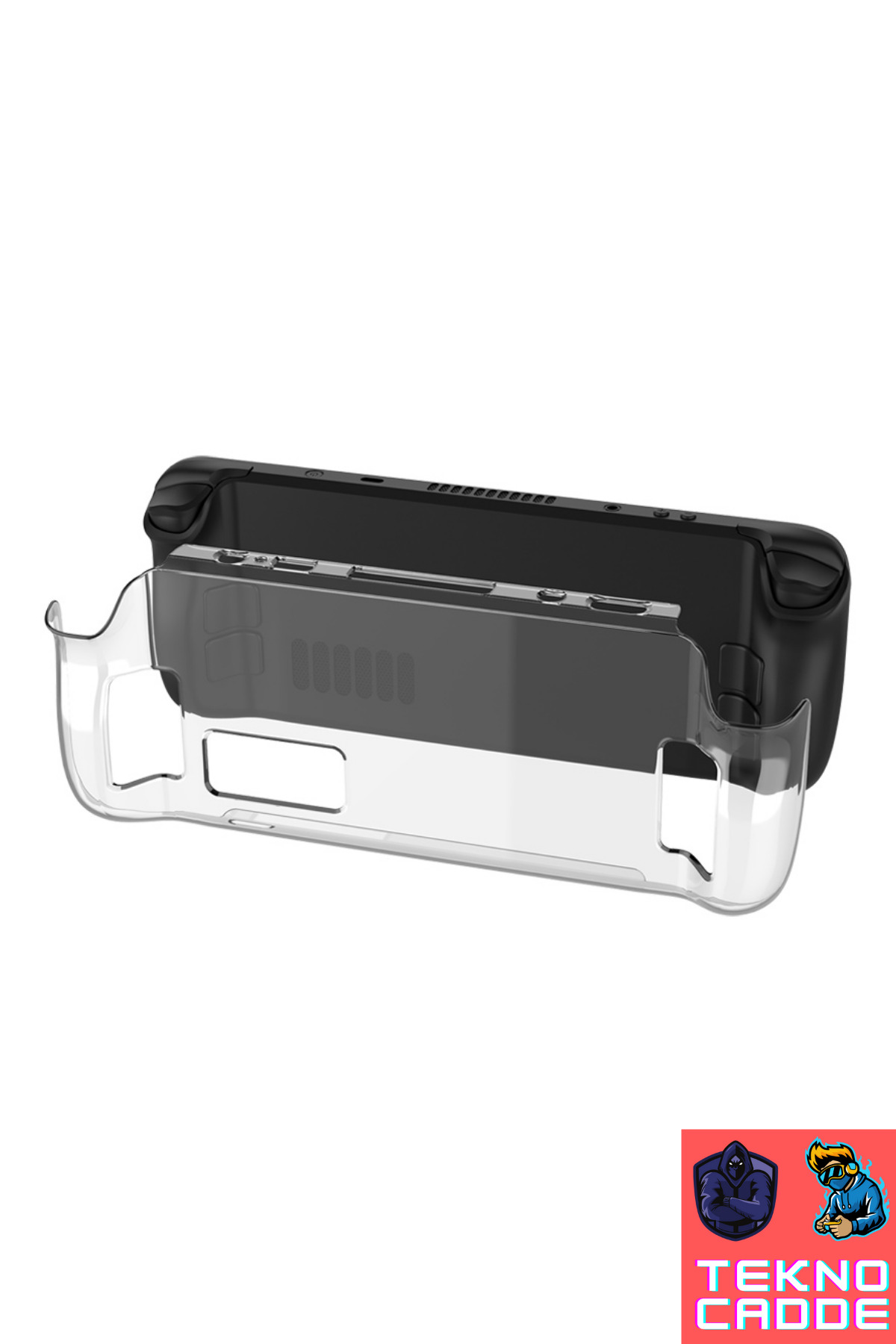 TY2835 El Tutucu Grip Tasarım Steam Deck Koruyucu Sert Kılıf 6