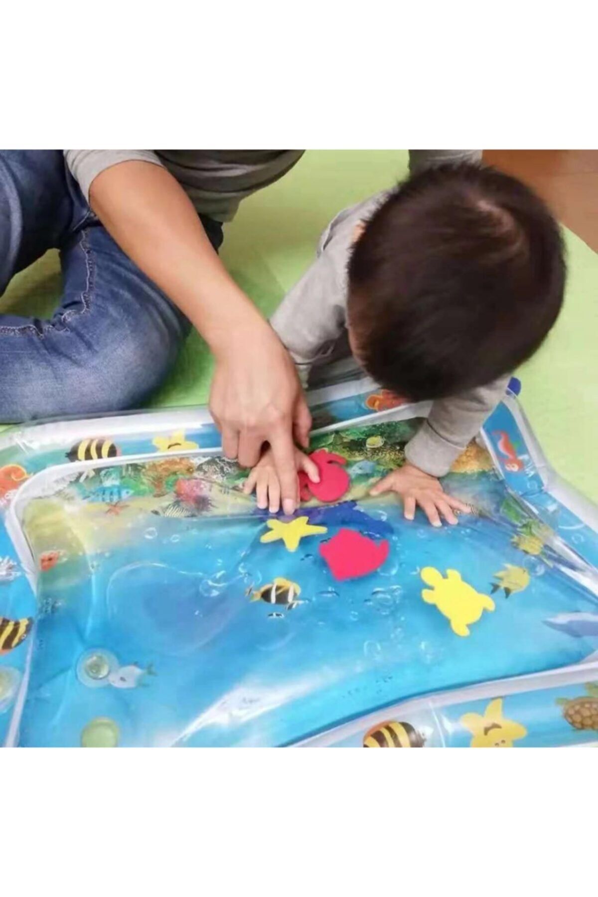 Yellowtech Babyslapped Pad,Bebek Su Oyun Matı Duyusal Ped (Ahtapot Görseli) fotoğrafı 2 (önizleme)